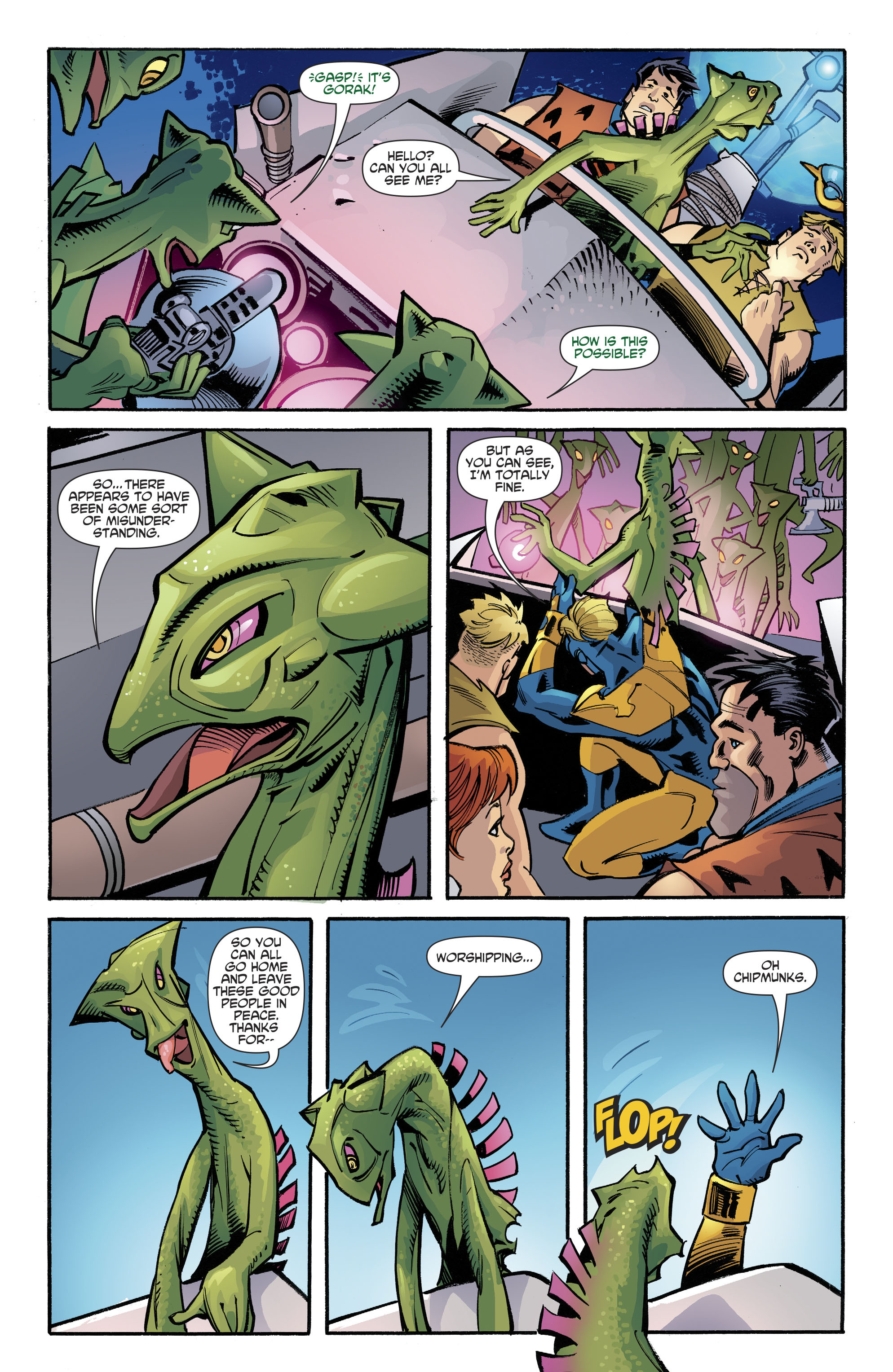 Read online Booster Gold/The Flinstones Special comic -  Issue # Full - 26
