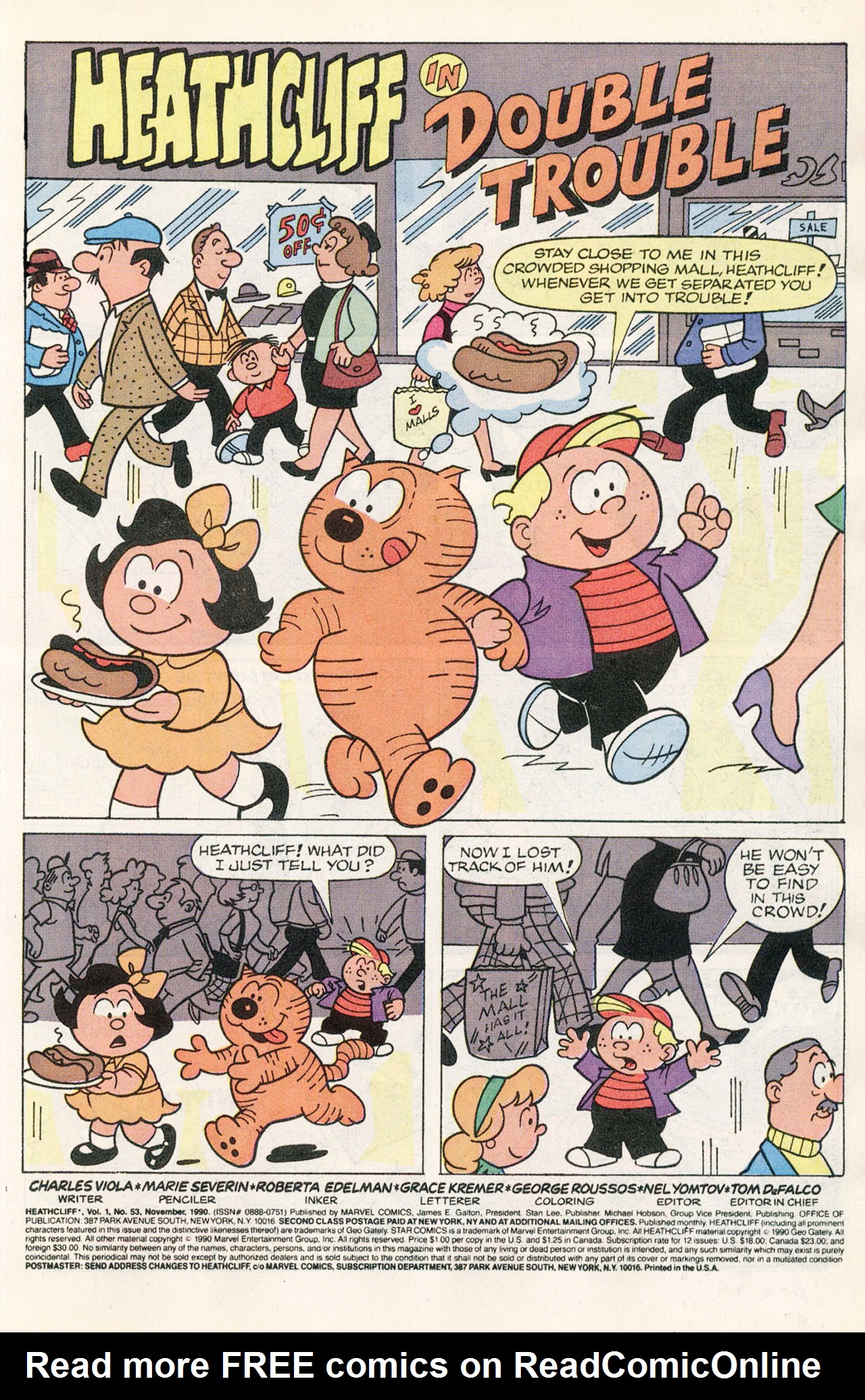 Read online Heathcliff comic -  Issue #53 - 3