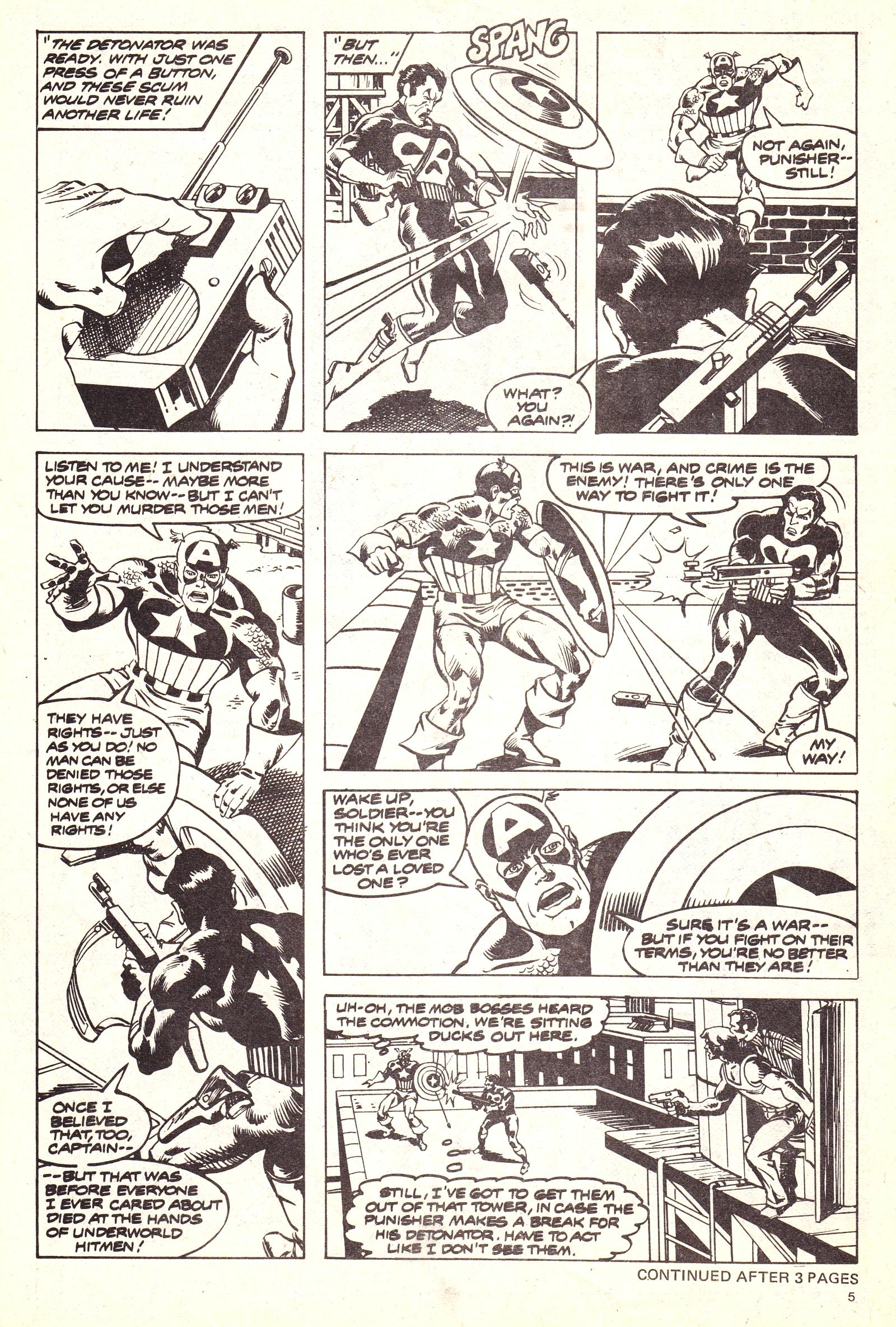 Read online Captain America (1981) comic -  Issue #50 - 5