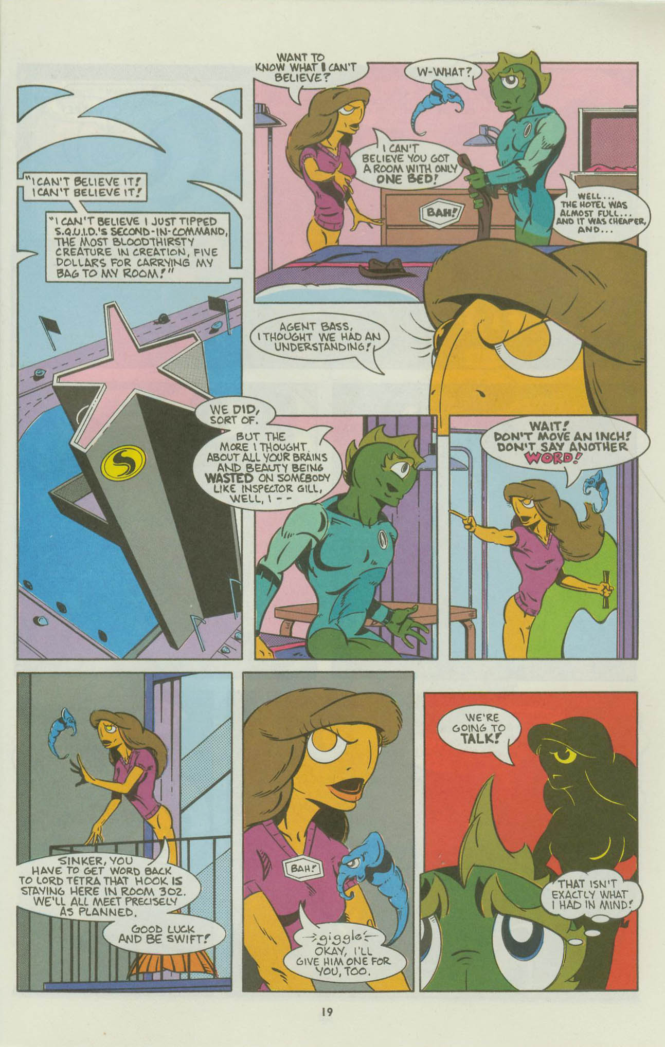 Read online The Fish Police comic -  Issue #16 - 21