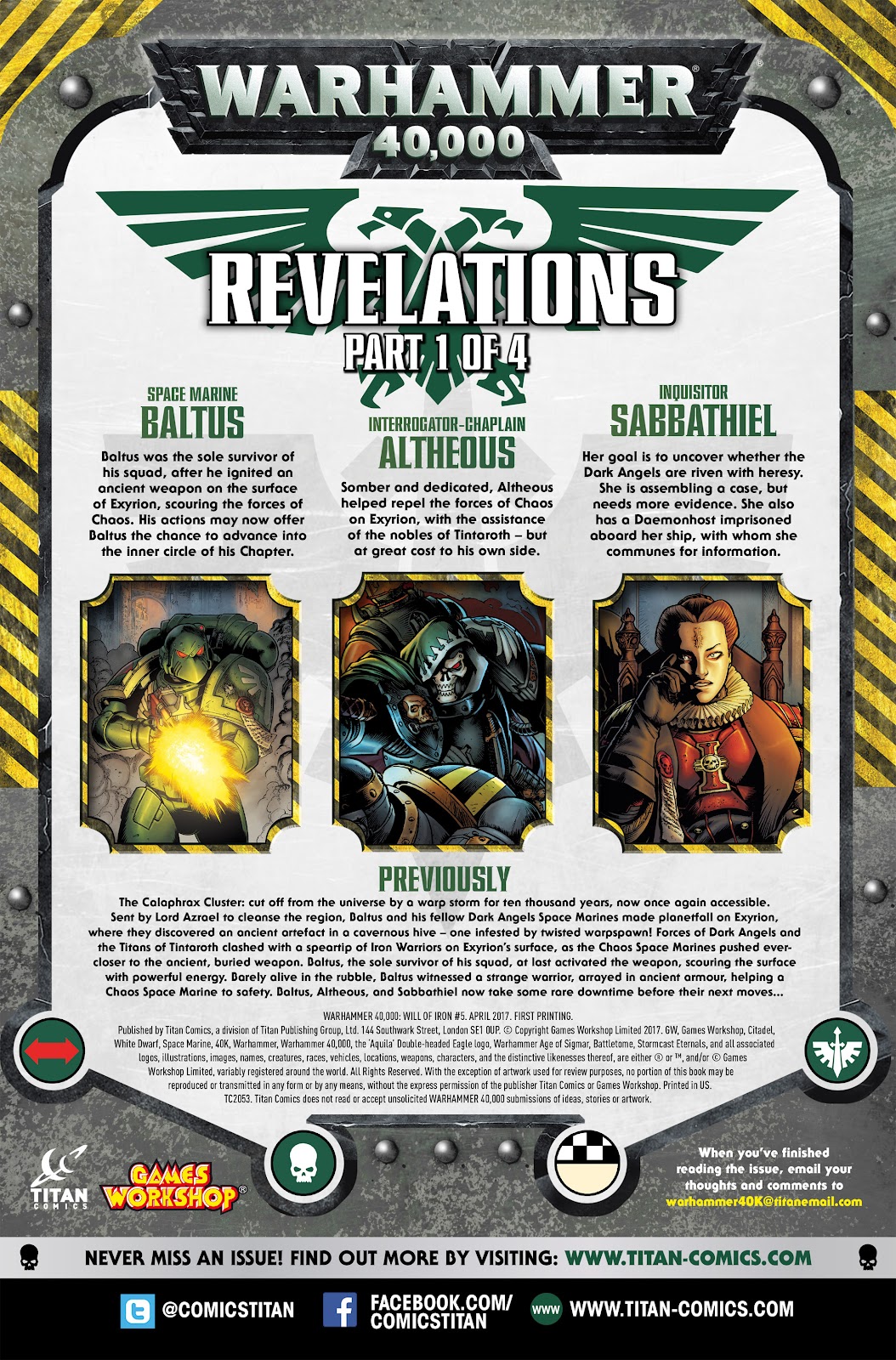 Warhammer 40,000: Will of Iron issue 5 - Page 5