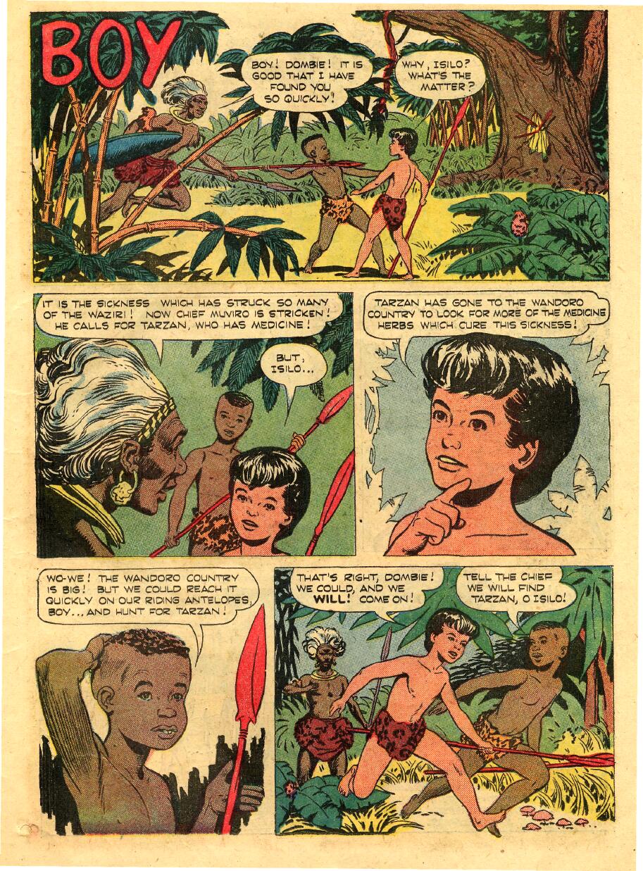 Read online Tarzan (1948) comic -  Issue #59 - 21
