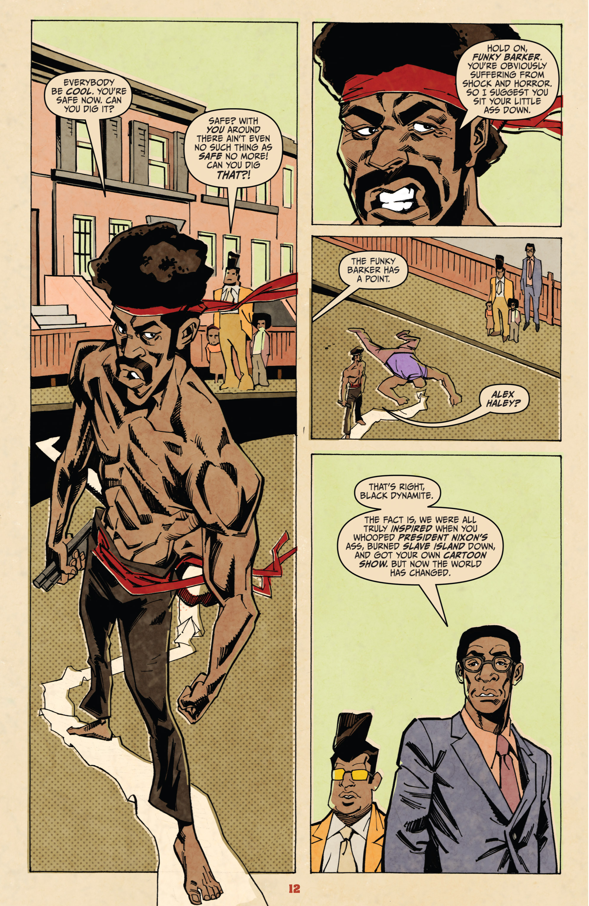 Read online Black Dynamite comic -  Issue #1 - 14