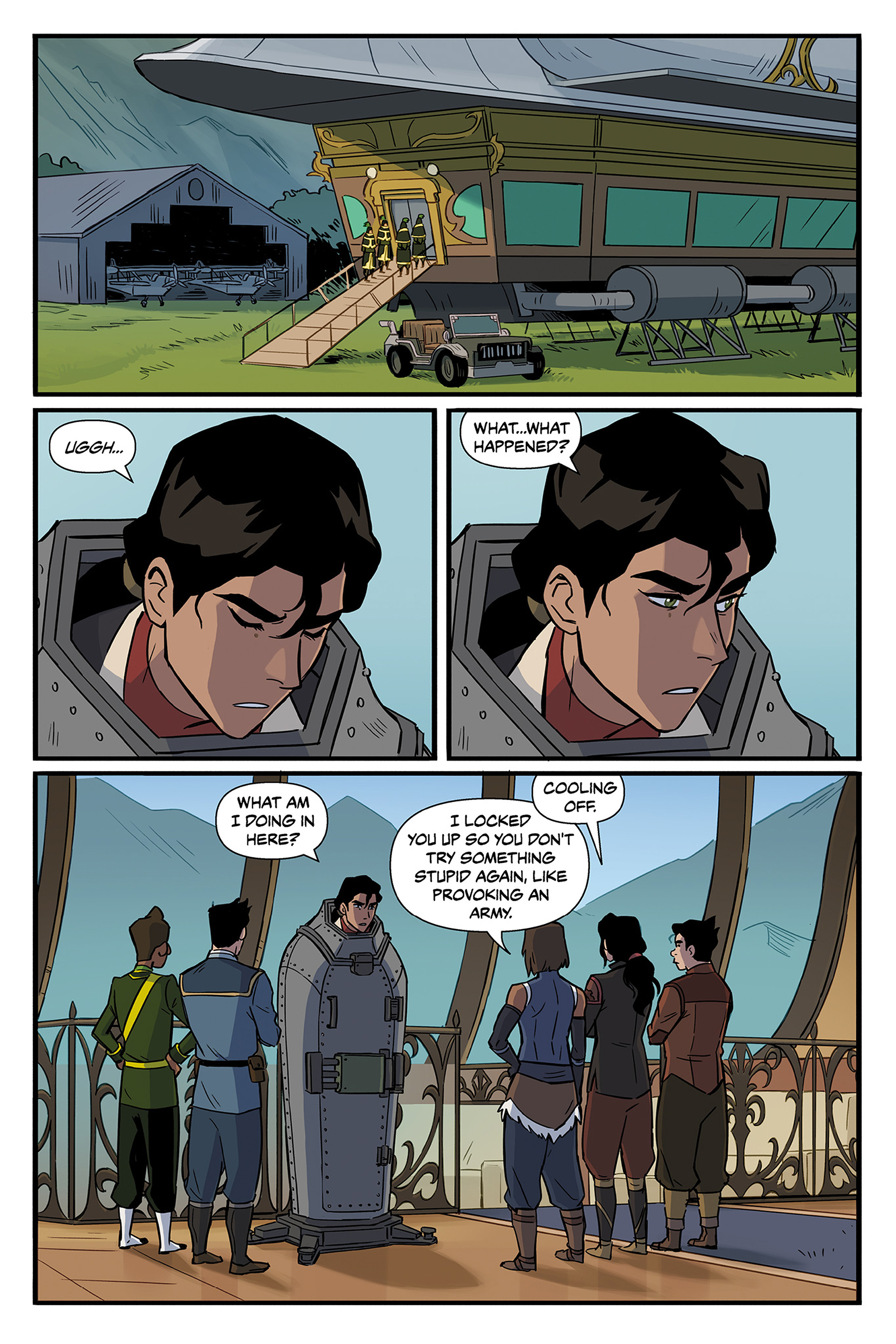 Read online The Legend of Korra: Ruins of the Empire Omnibus comic -  Issue # TPB (Part 1) - 72