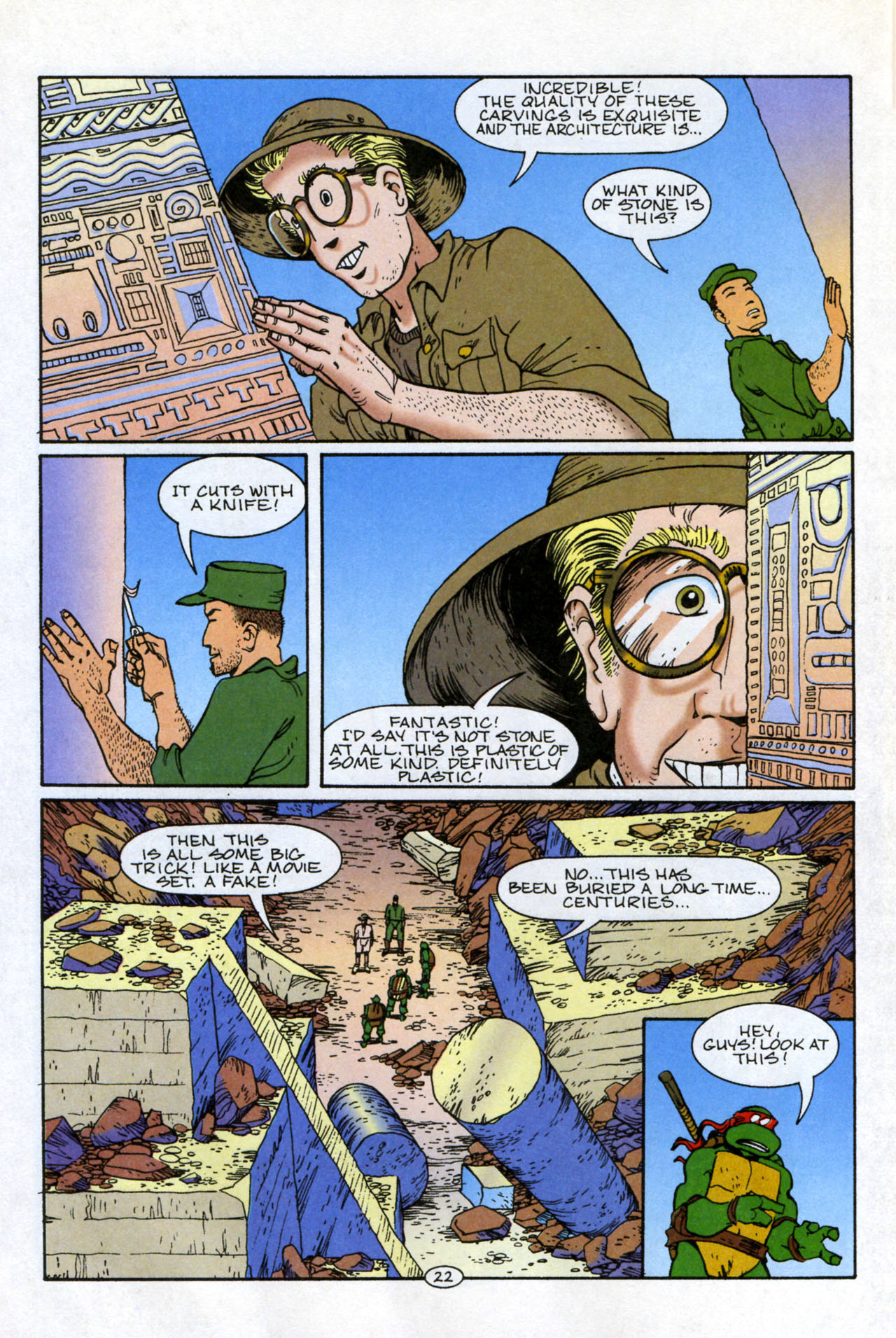 Read online Teenage Mutant Ninja Turtles/Flaming Carrot Crossover comic -  Issue #1 - 23