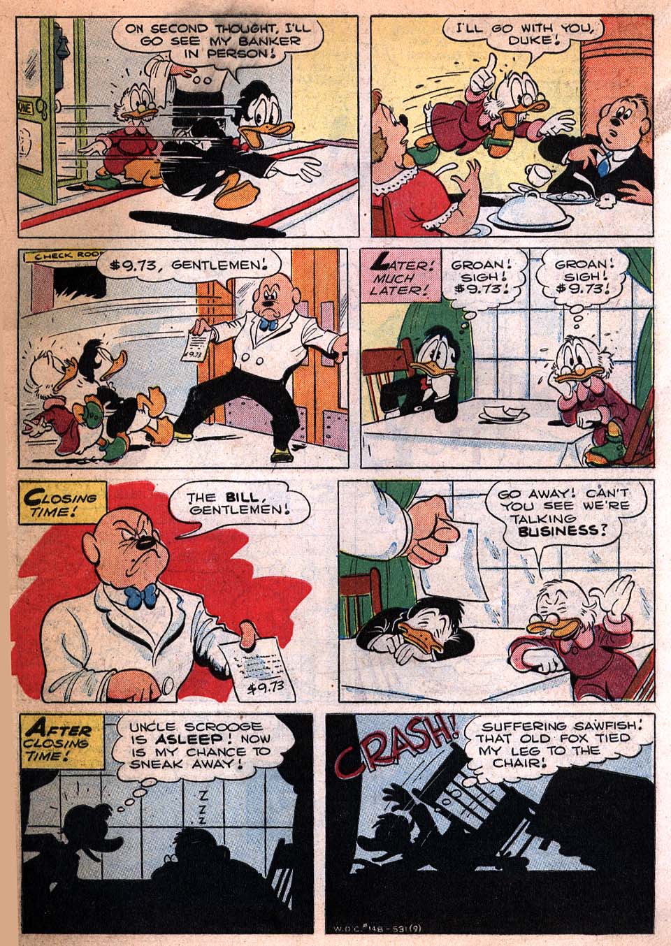 Read online Walt Disney's Comics and Stories comic -  Issue #148 - 11