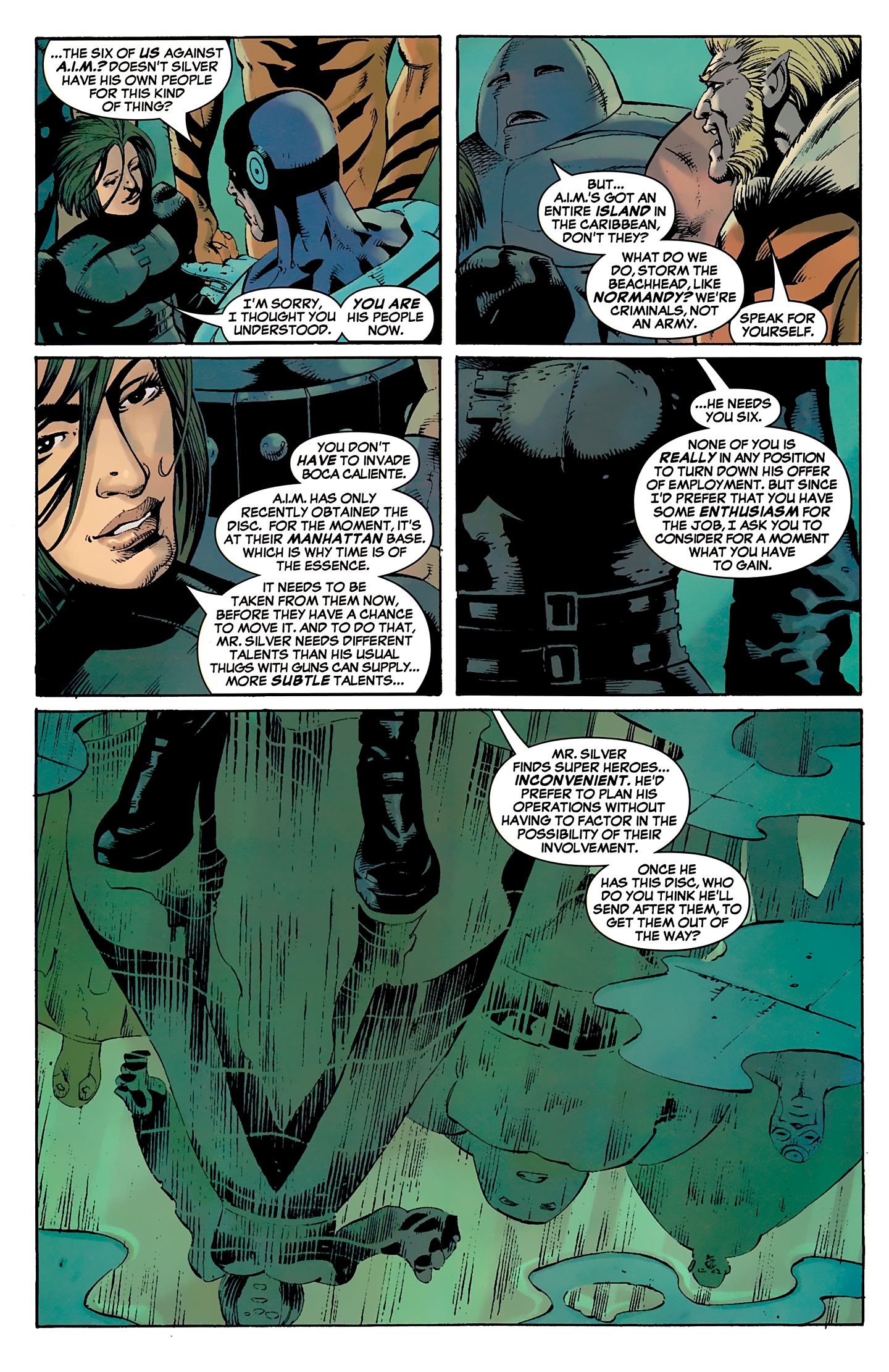 Read online Identity Disc comic -  Issue #1 - 24