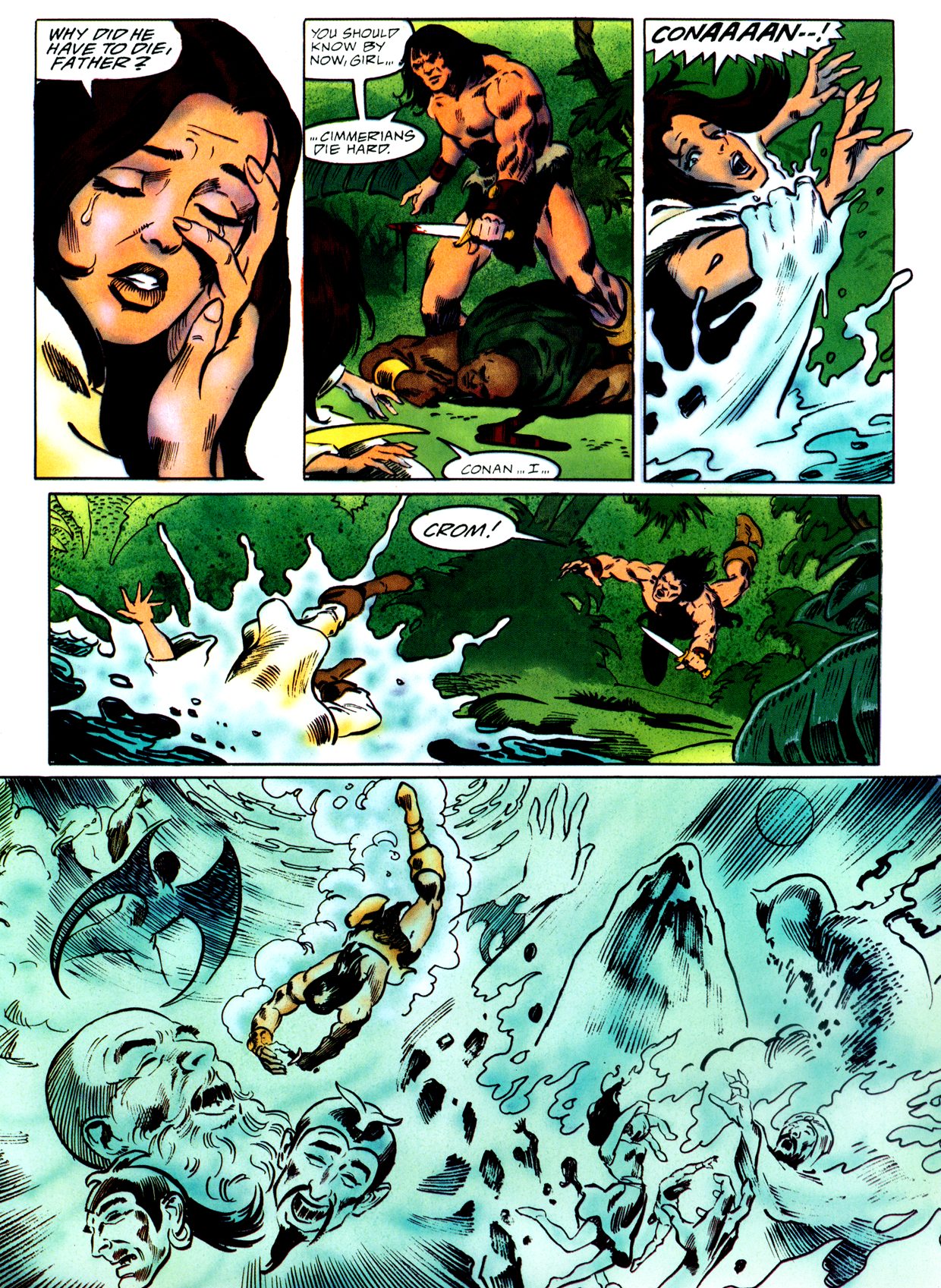 Read online Marvel Graphic Novel comic -  Issue #59 - Conan - The Horn of Azoth - 41