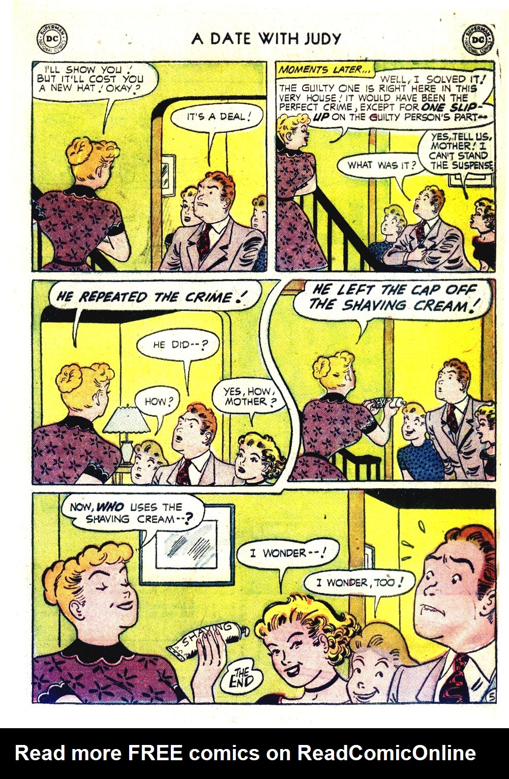 Read online A Date with Judy comic -  Issue #45 - 33