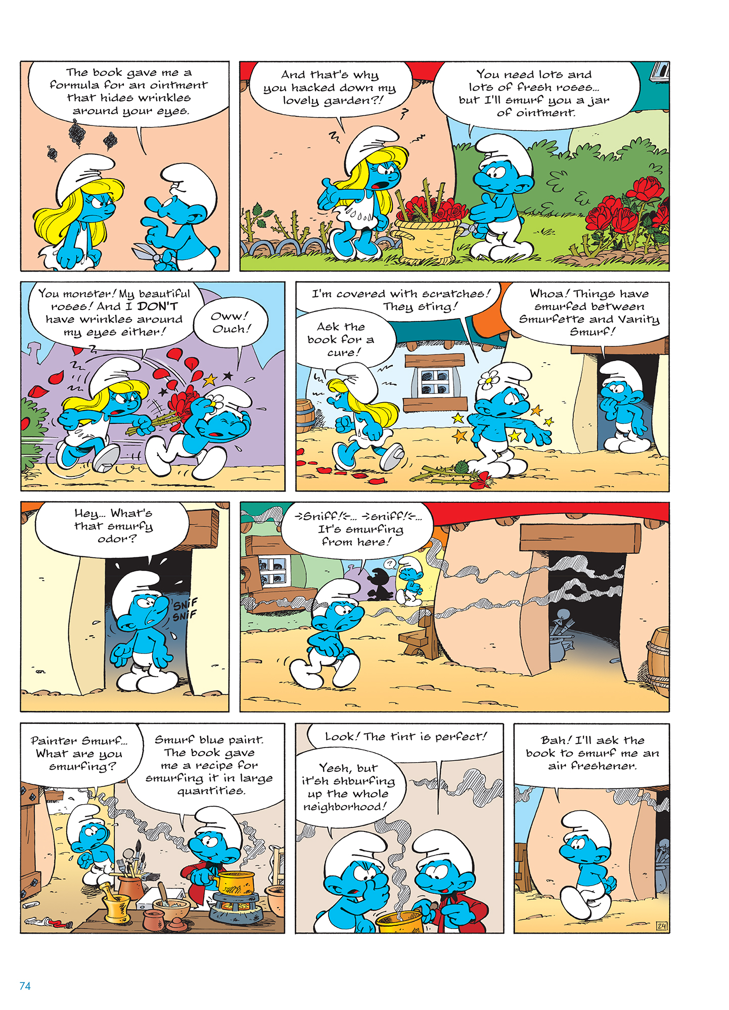 Read online The Smurfs Tales comic -  Issue # TPB 2 (Part 1) - 76