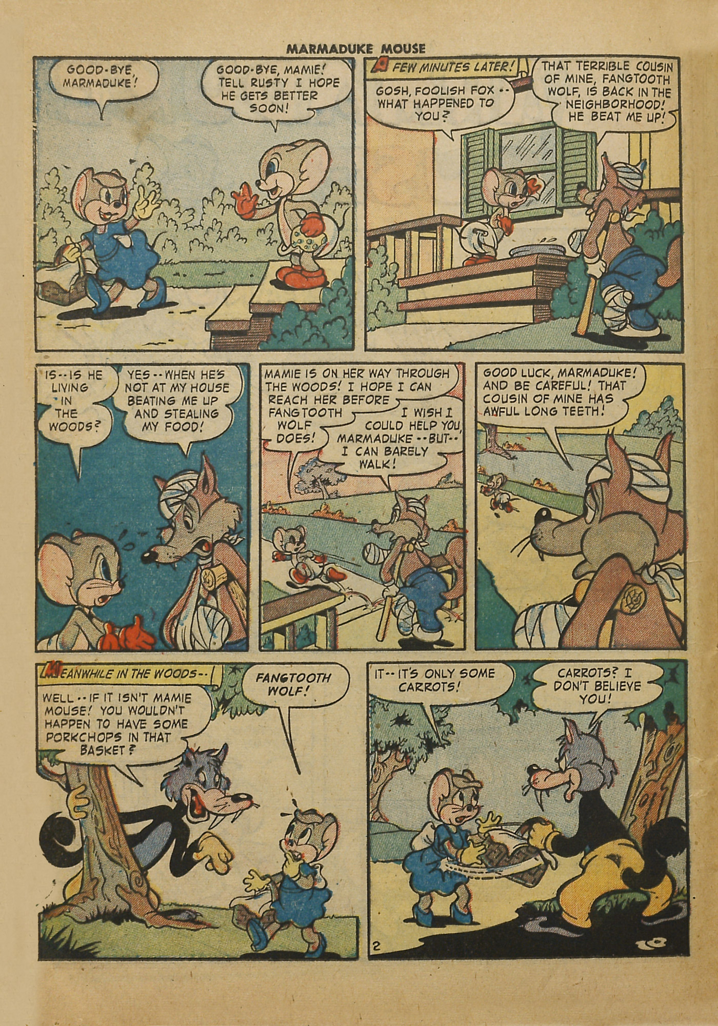 Read online Marmaduke Mouse comic -  Issue #38 - 20