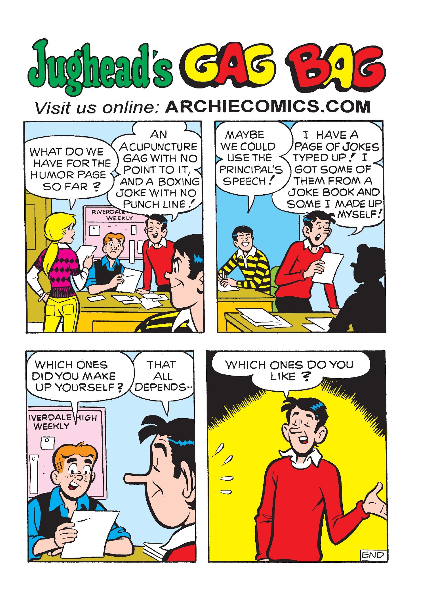 Read online Jughead and Archie Double Digest comic -  Issue #23 - 57