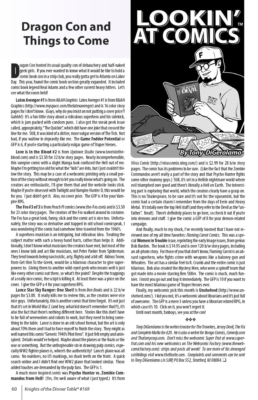 Read online Knights of the Dinner Table comic -  Issue #169 - 62