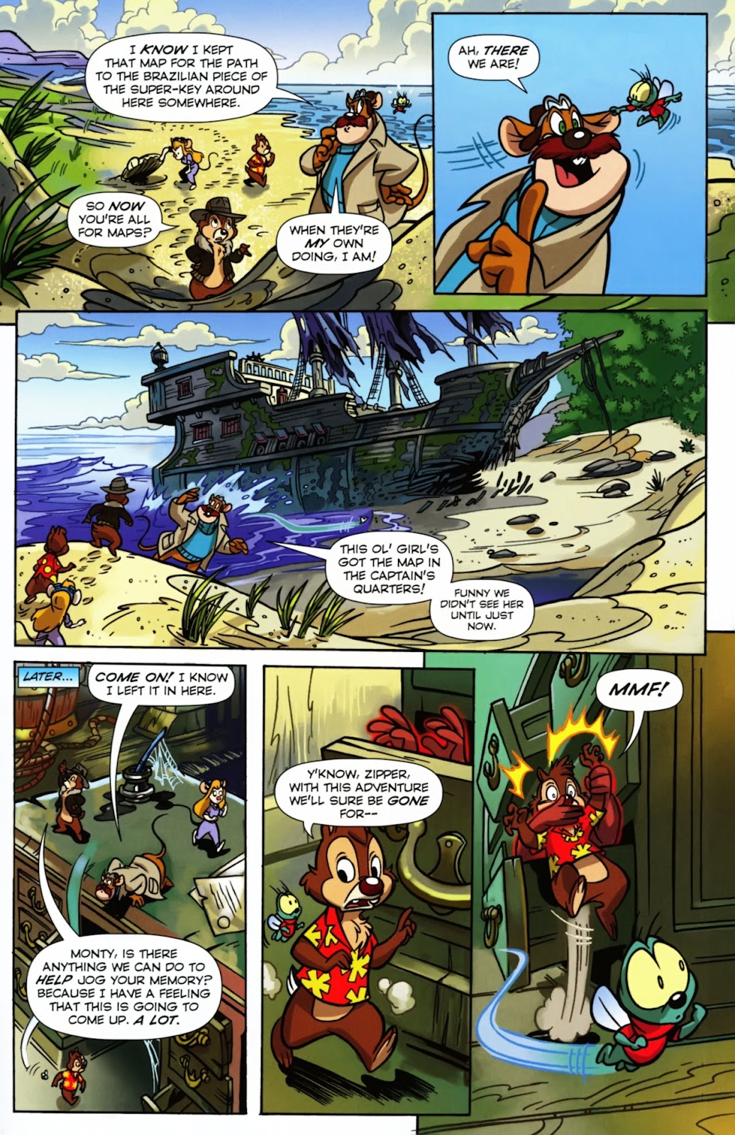Chip 'n' Dale Rescue Rangers/Darkwing Duck Free Comic Book Day Edition issue Full - Page 45