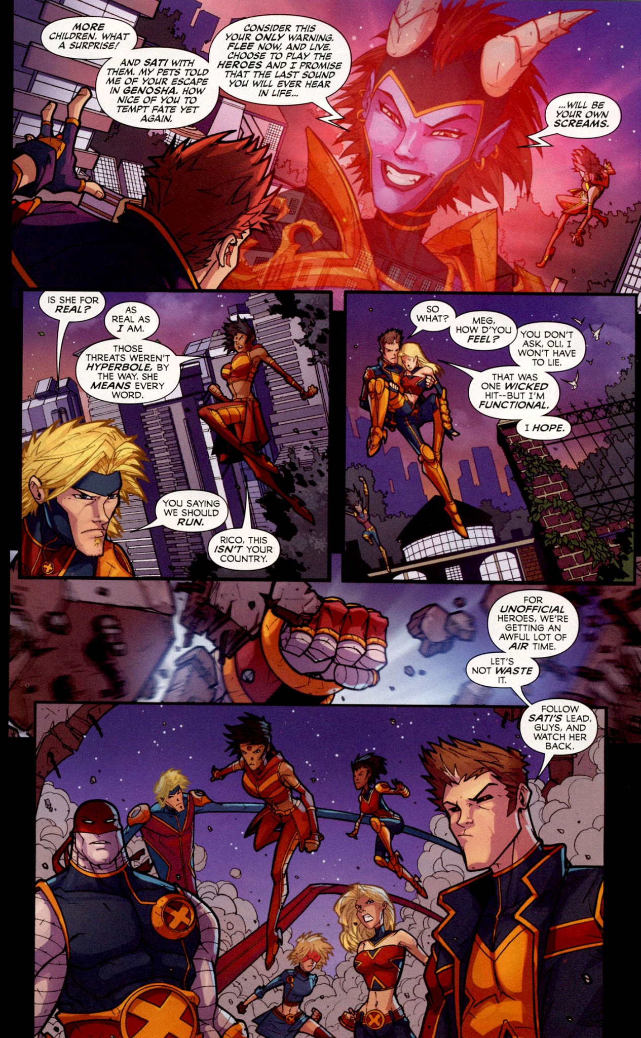Read online GeNext: United comic -  Issue #2 - 19