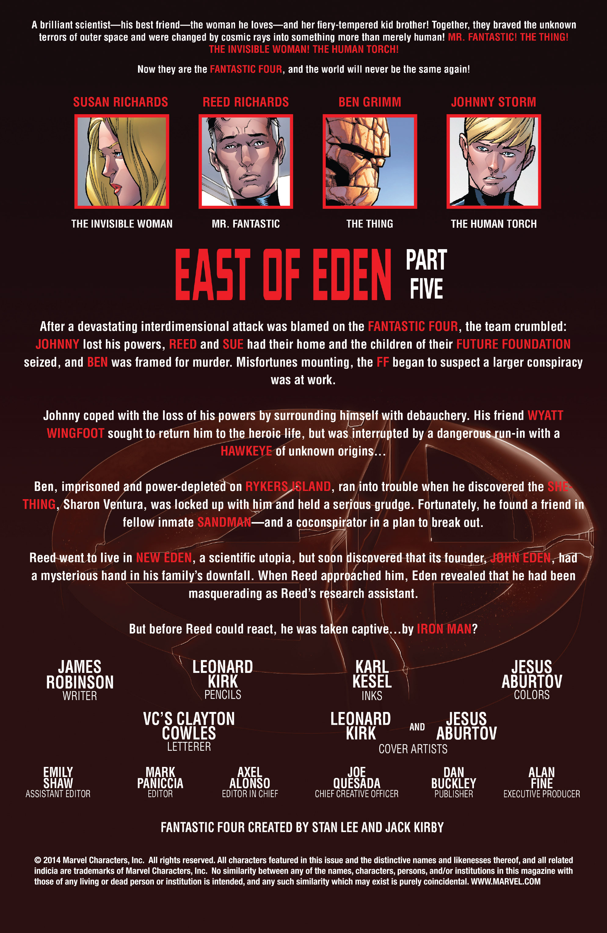 Read online Fantastic Four (2014) comic -  Issue #13 - 2