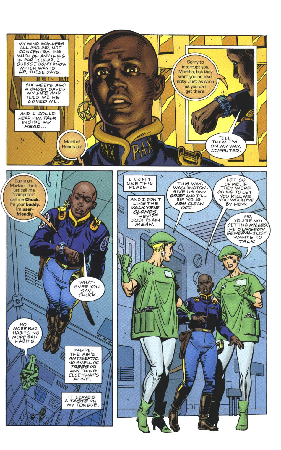 Read online Martha Washington Goes To War comic -  Issue # TPB - 39