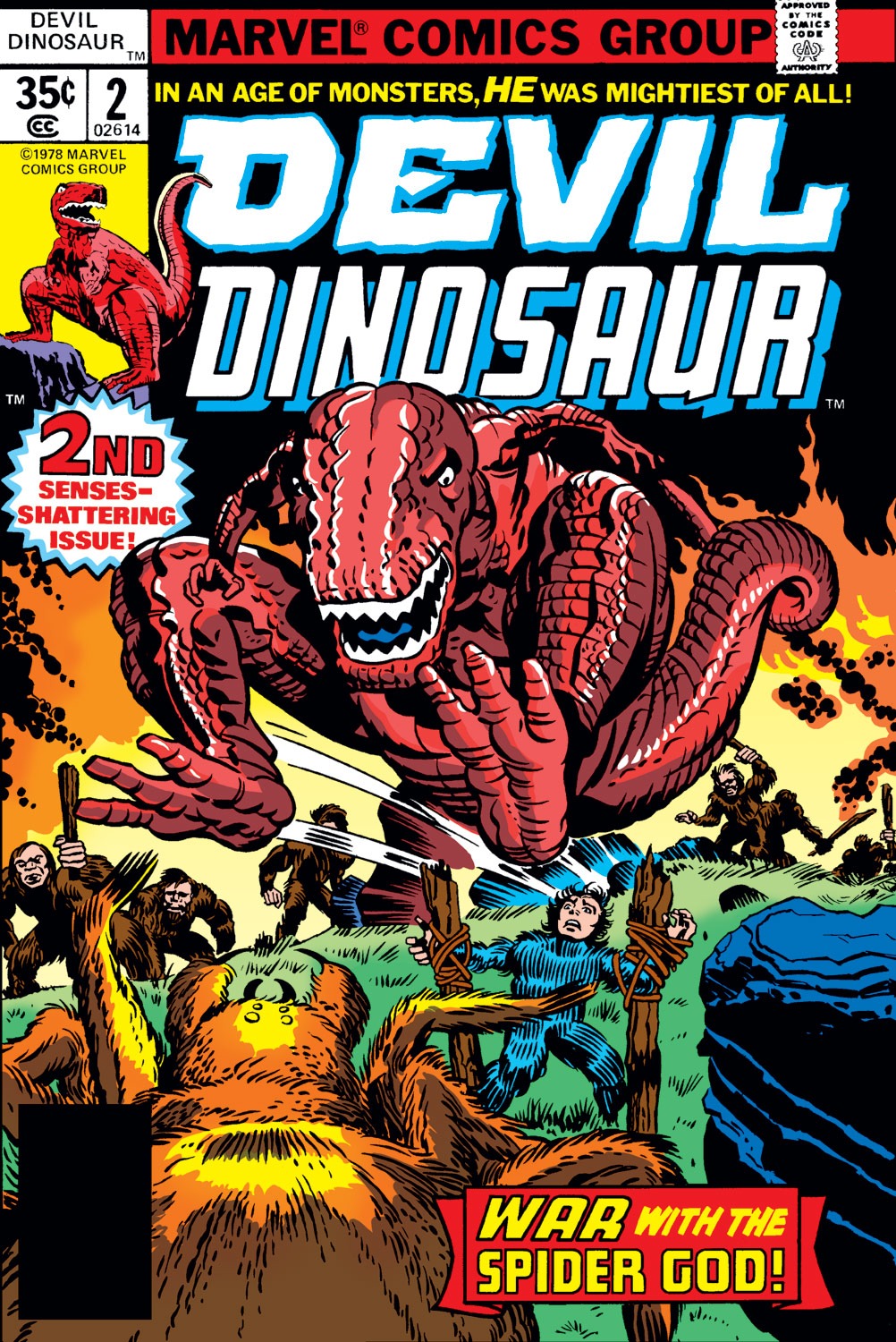 Read online Devil Dinosaur comic -  Issue #2 - 1