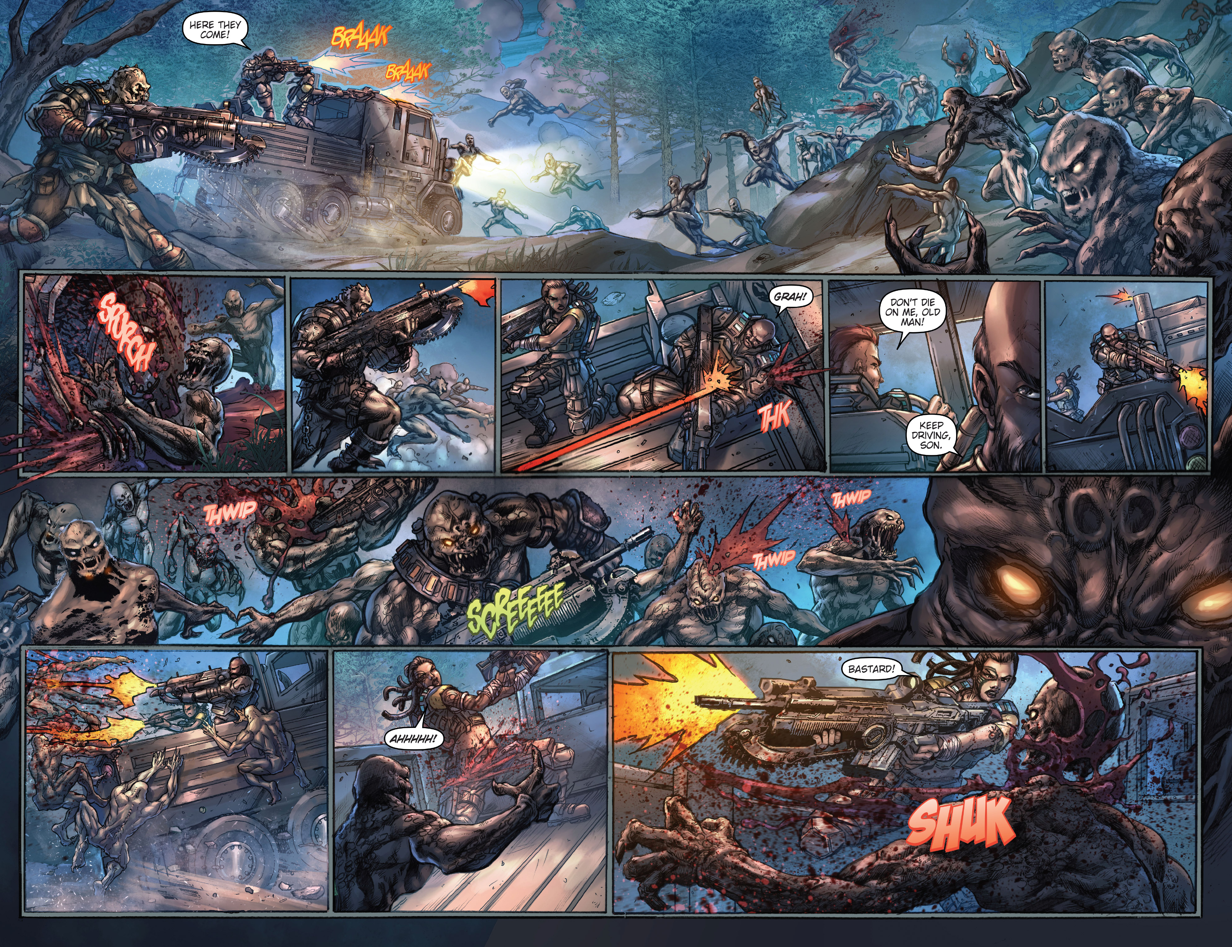 Read online Gears of War: Hivebusters comic -  Issue #2 - 18