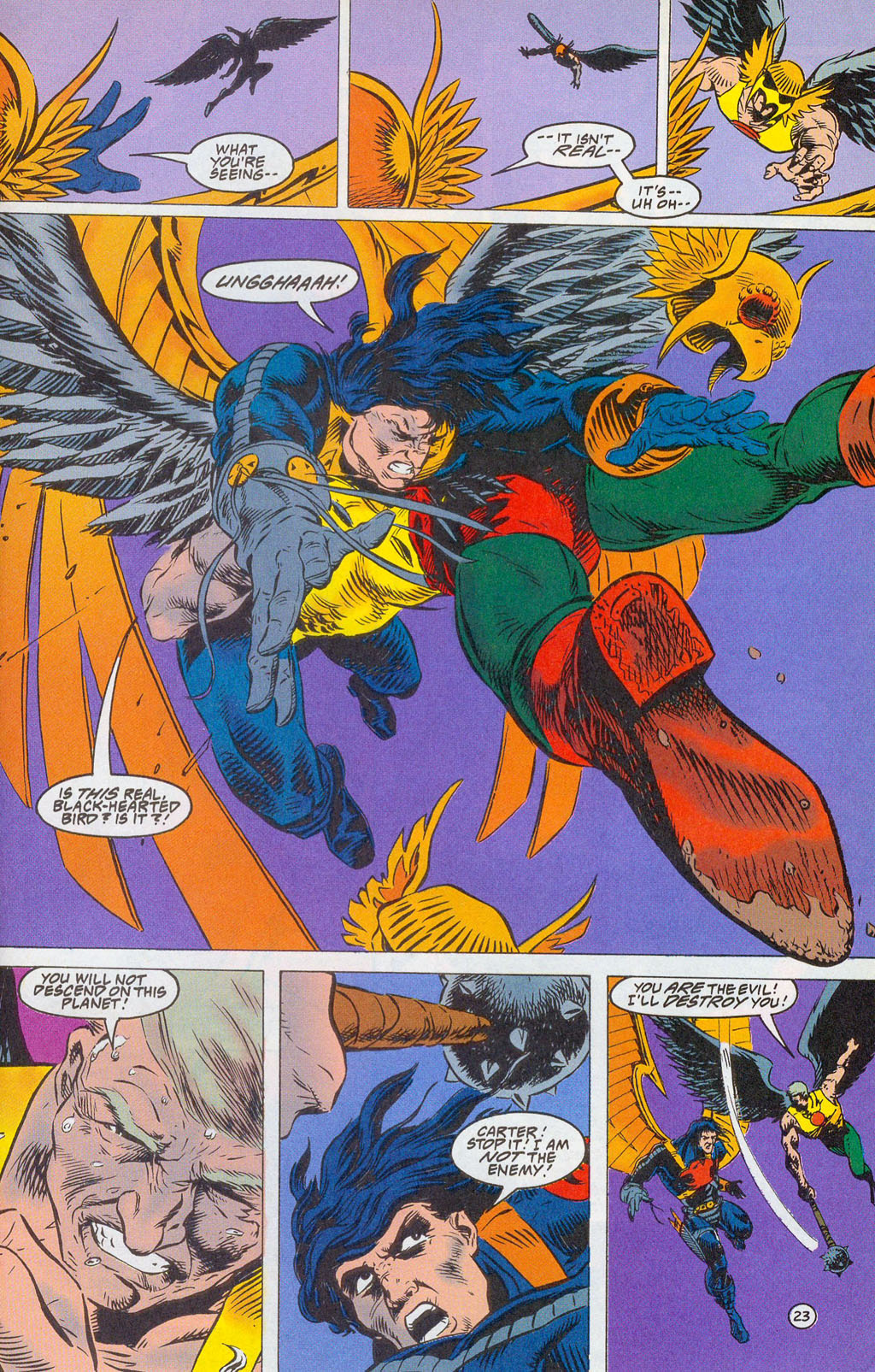 Hawkman (1993) Issue #11 #14 - English 25