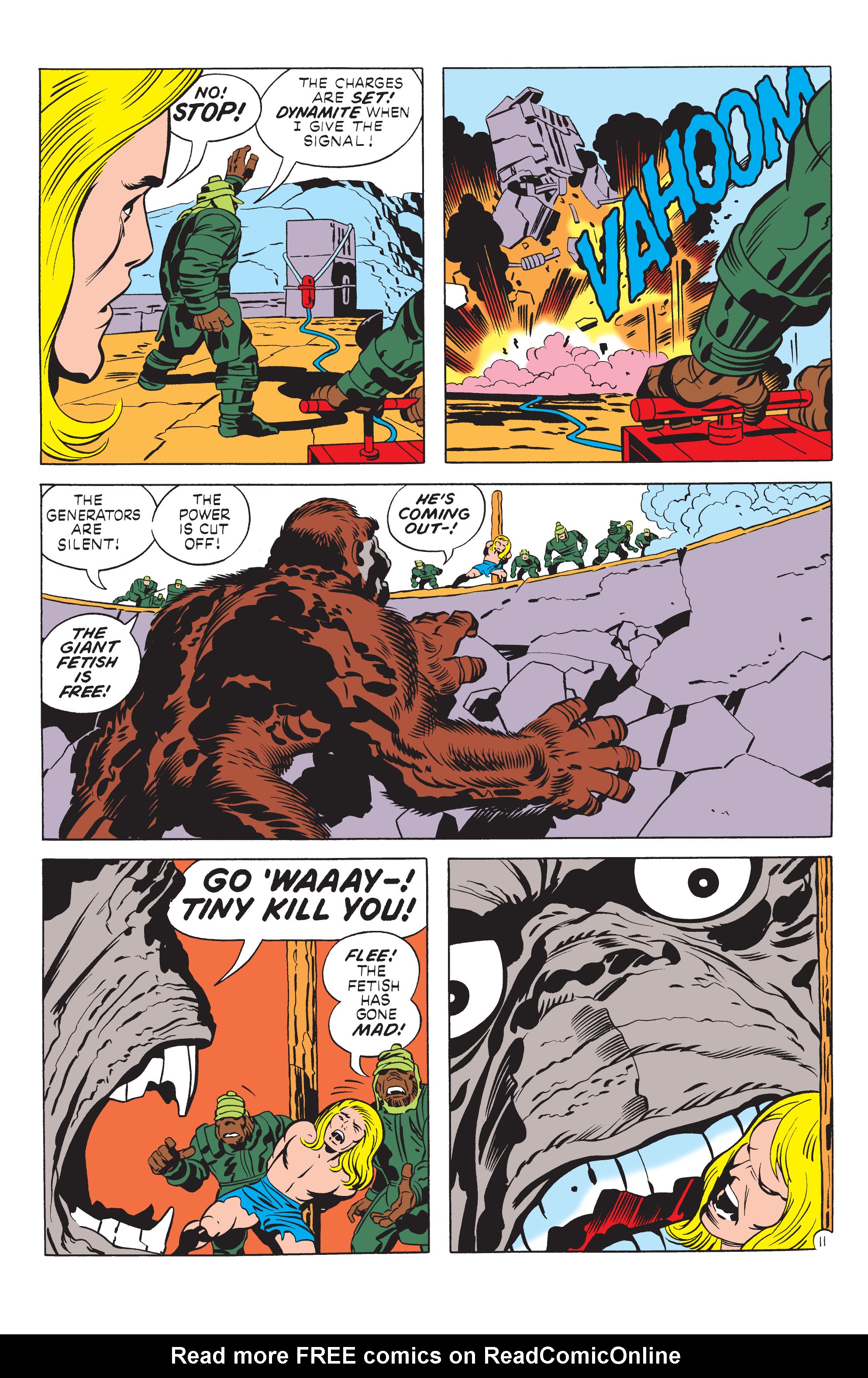 Read online Kamandi, The Last Boy On Earth comic -  Issue #7 - 11