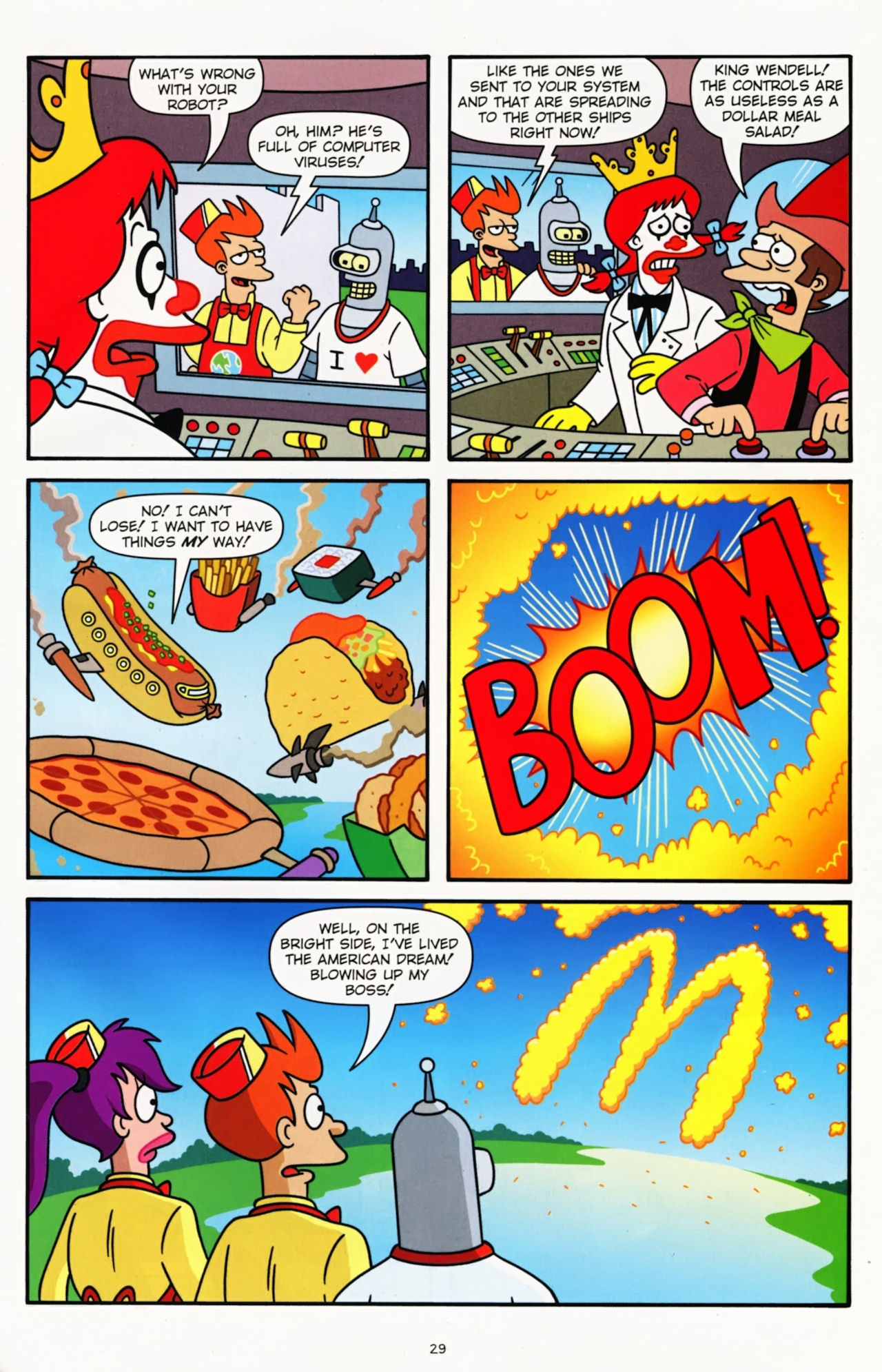 Read online Futurama Comics comic -  Issue #56 - 24