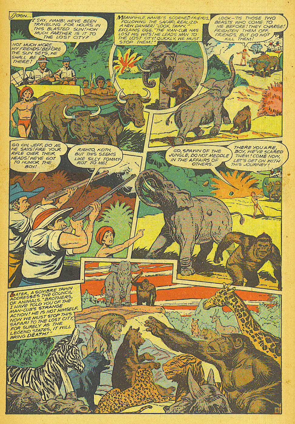 Read online Jungle Comics comic -  Issue #110 - 23