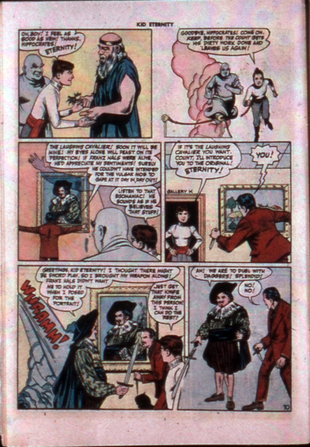 Read online Kid Eternity (1946) comic -  Issue #3 - 12
