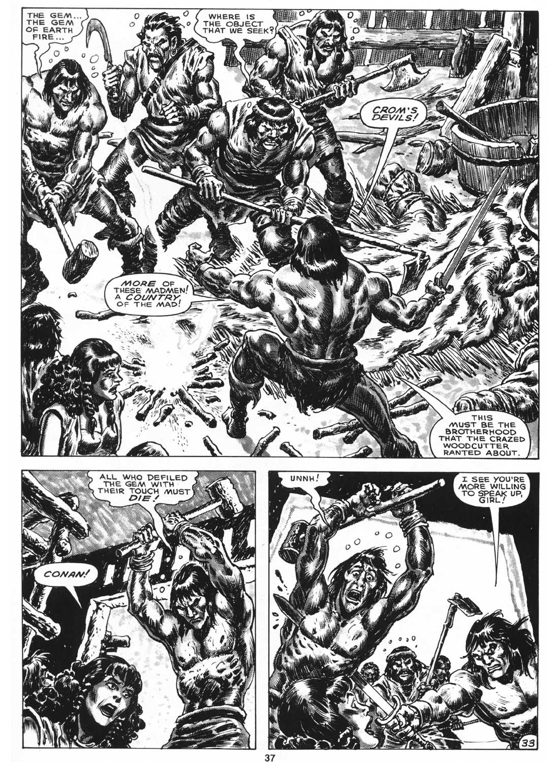Read online The Savage Sword Of Conan comic -  Issue #158 - 39
