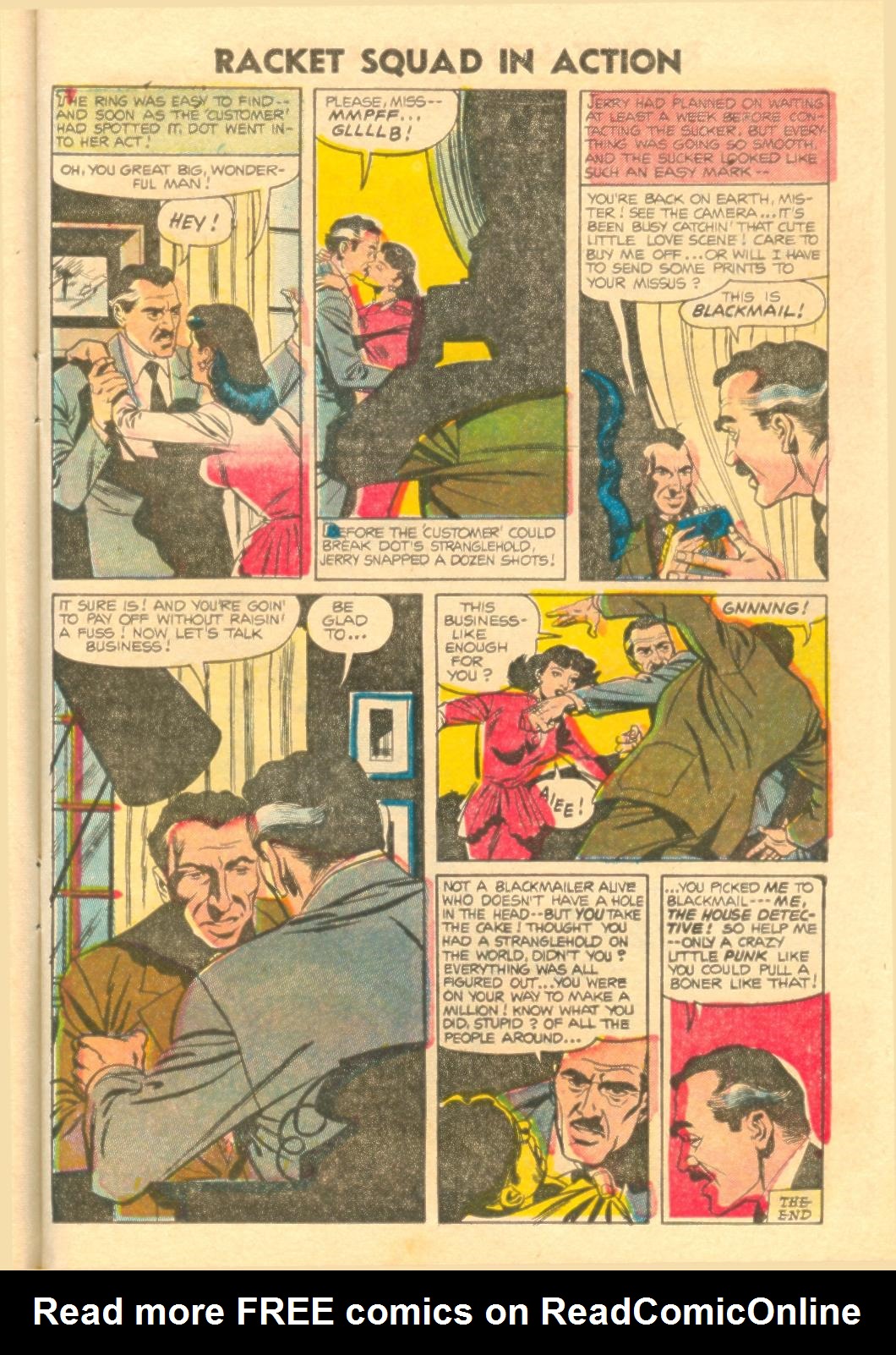 Read online Racket Squad in Action comic -  Issue #15 - 13