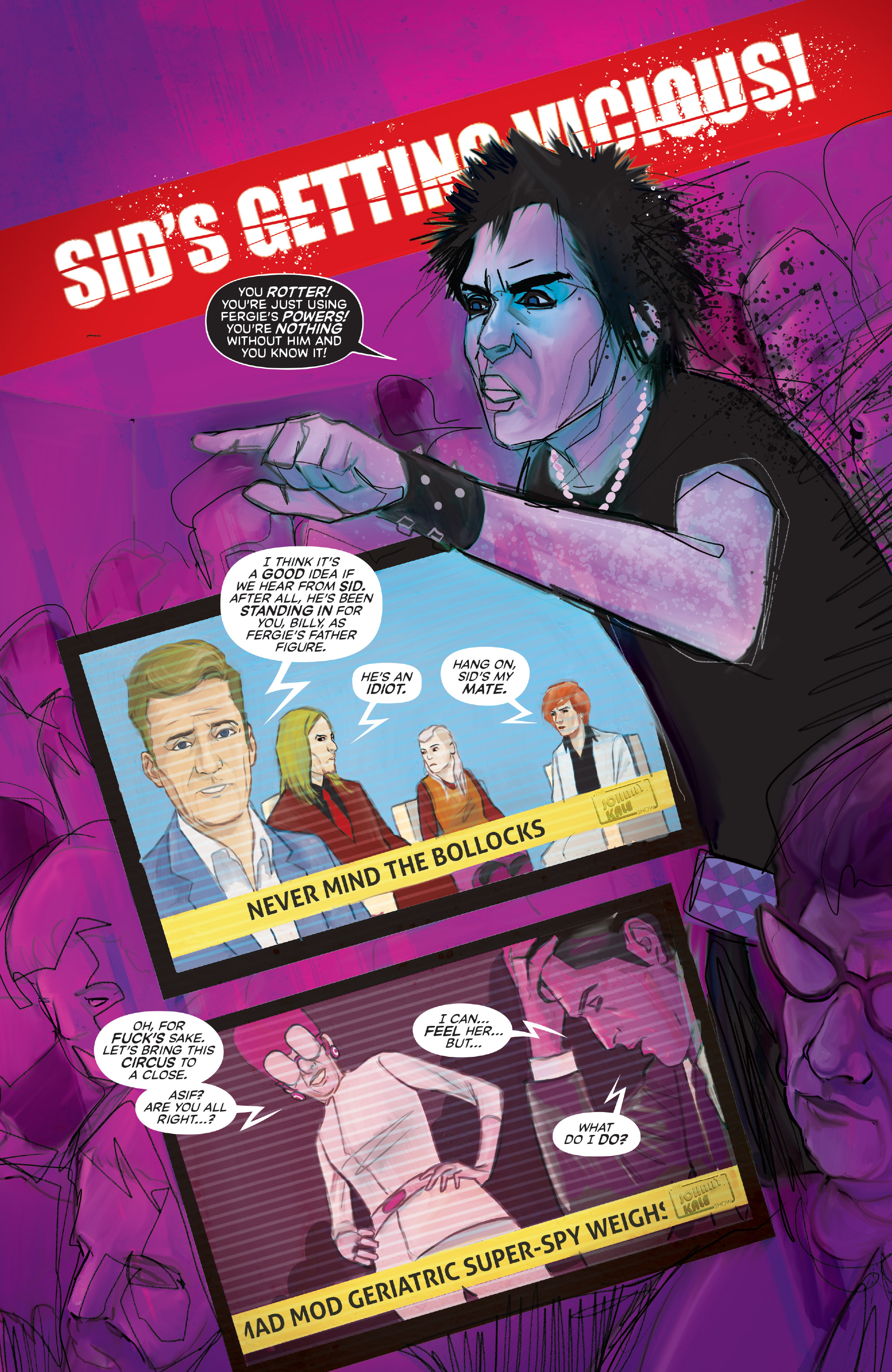 Read online Punks Not Dead: London Calling comic -  Issue #5 - 8