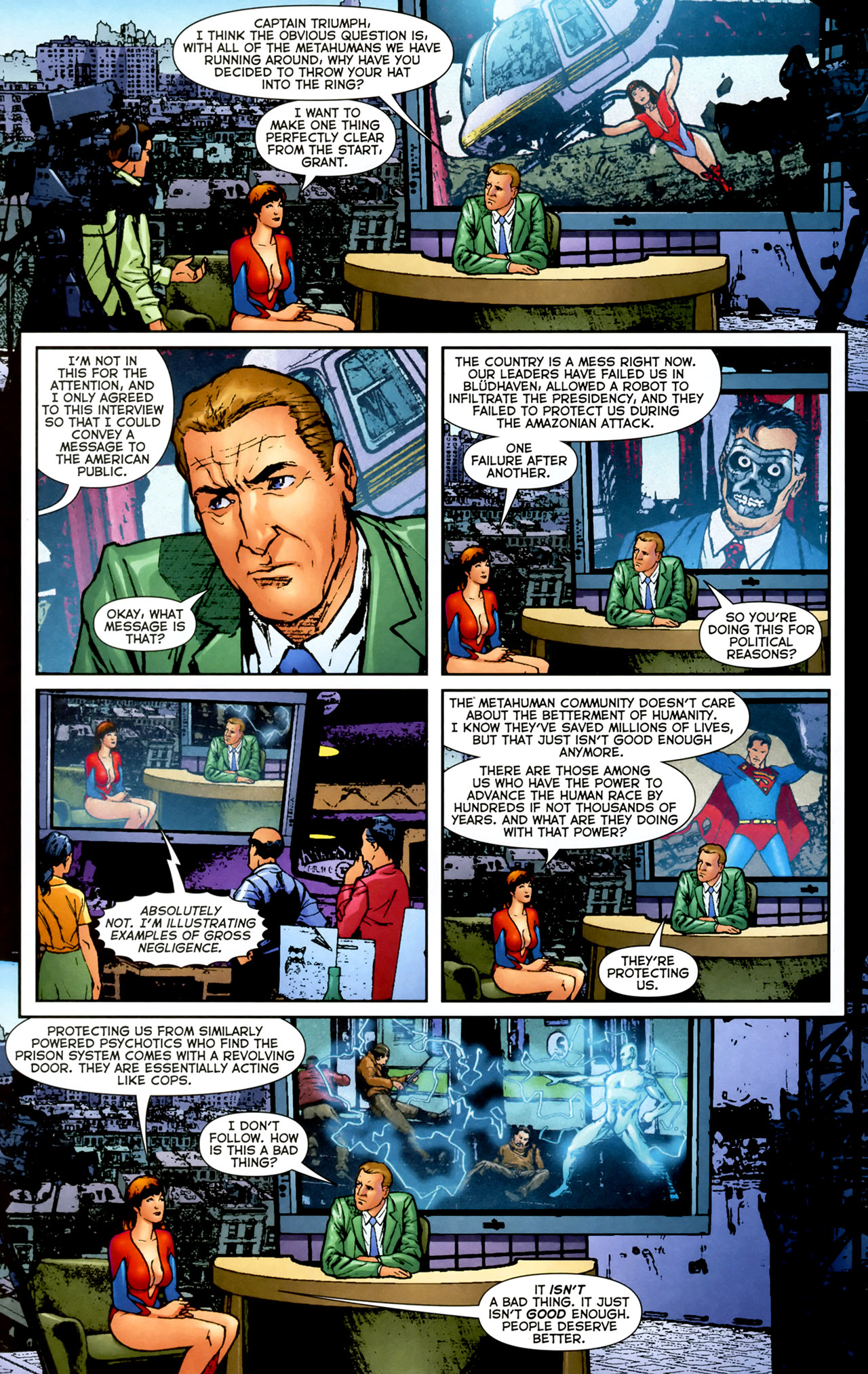 Read online Uncle Sam and the Freedom Fighters (2007) comic -  Issue #3 - 11