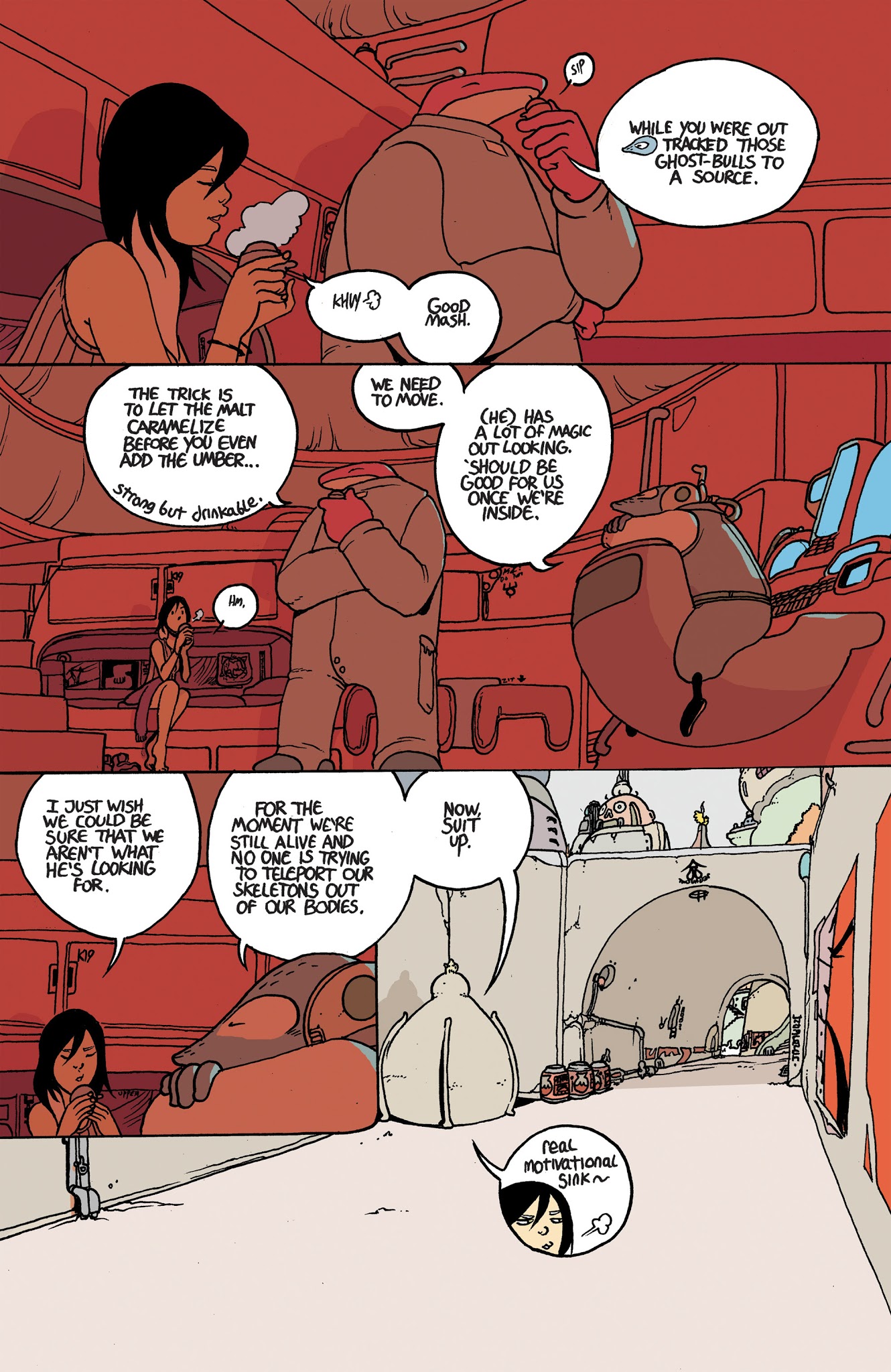 Read online Multiple Warheads: Ghost Throne comic -  Issue # Full - 8