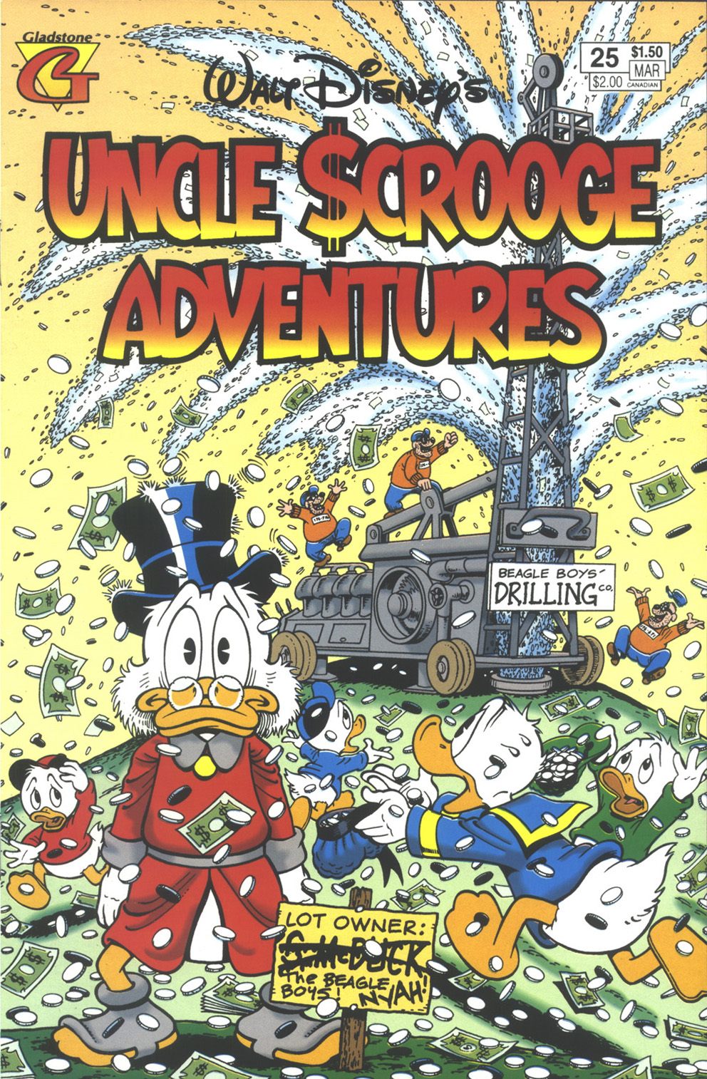 Read online Walt Disney's Uncle Scrooge Adventures comic -  Issue #25 - 1