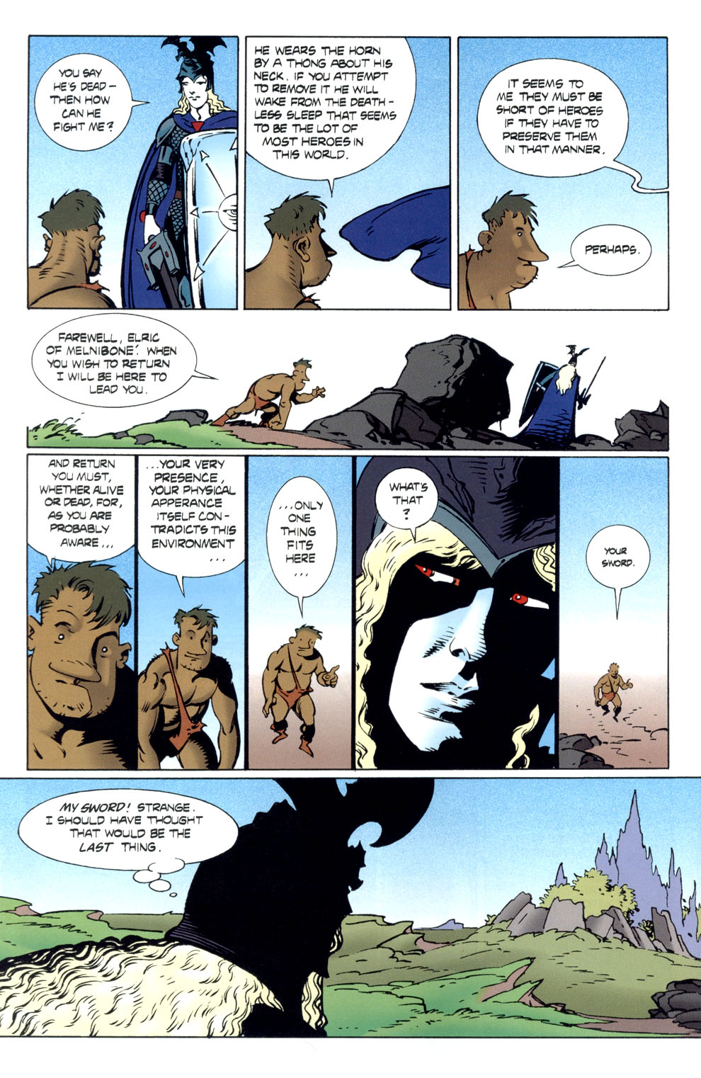 Read online Elric: Stormbringer comic -  Issue #6 - 16