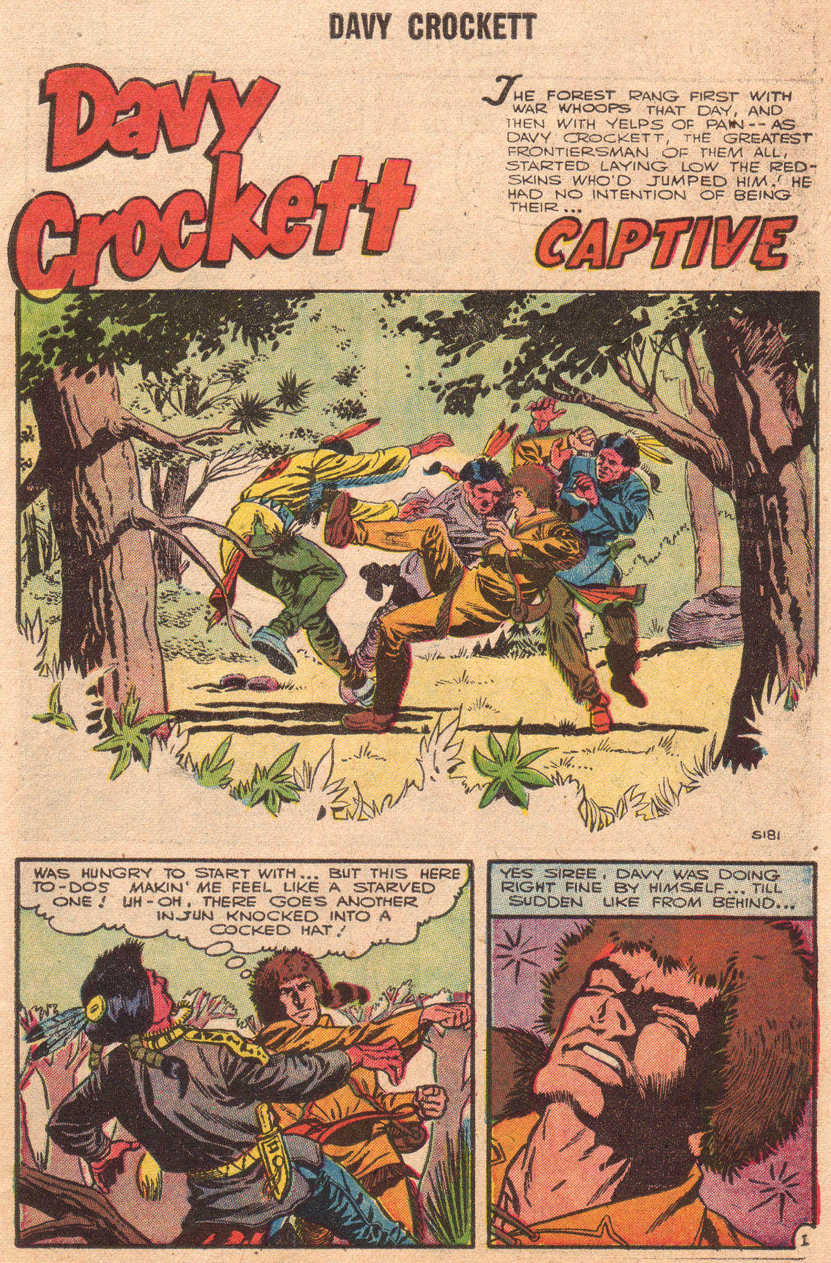 Read online Davy Crockett comic -  Issue #5 - 4