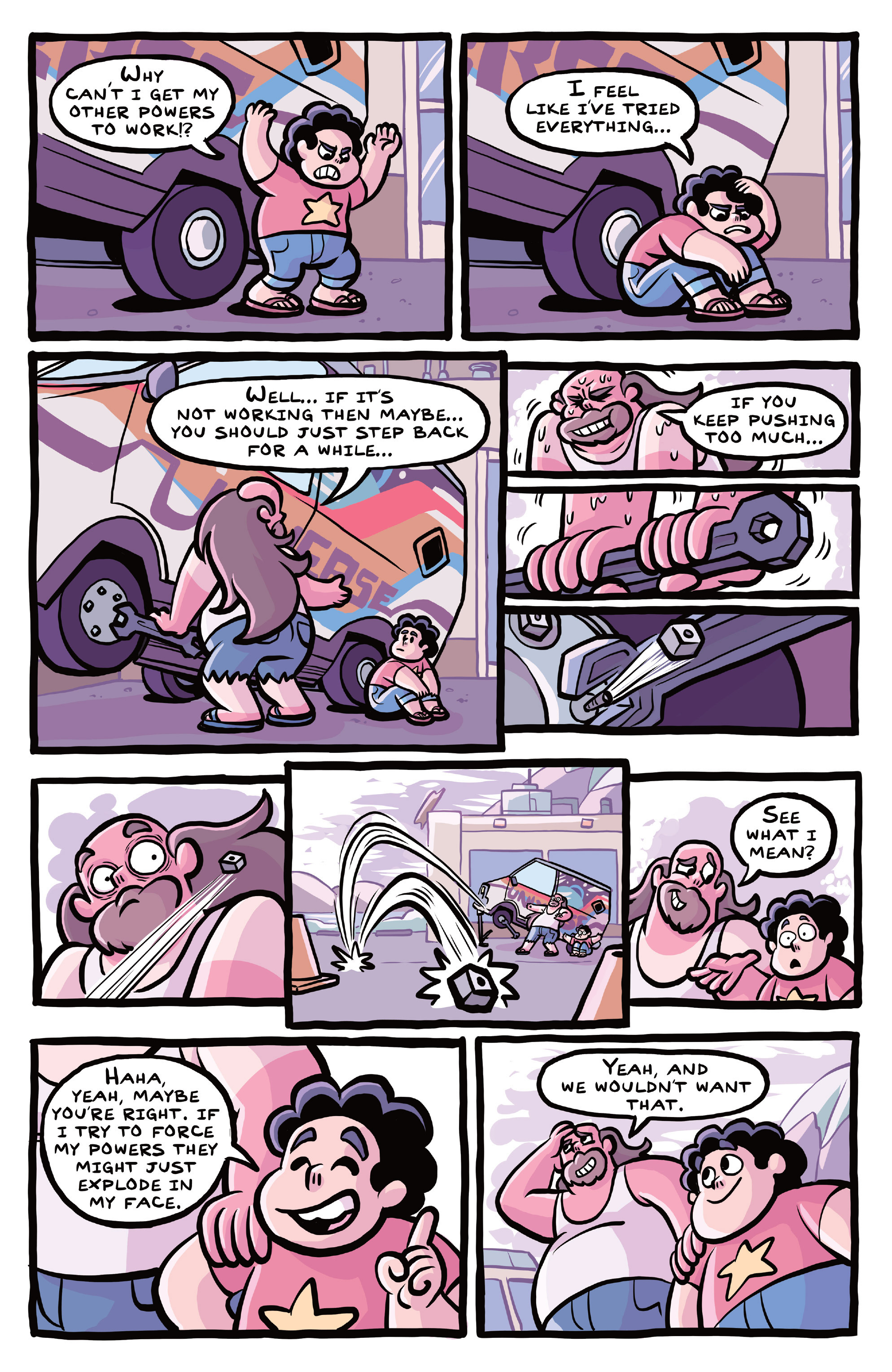 Read online Steven Universe: Greg Universe Special comic -  Issue # Full - 32