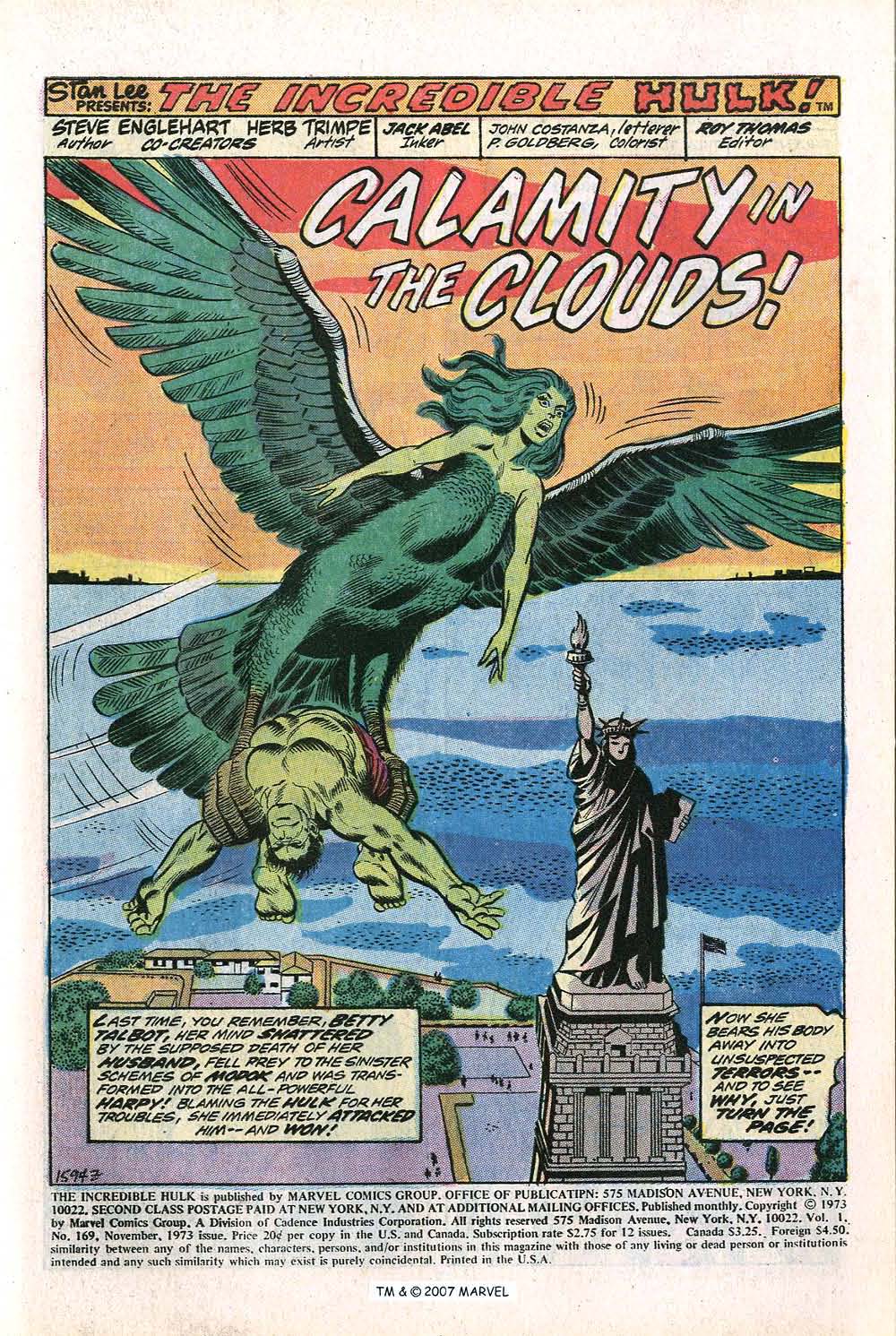 The Incredible Hulk (1968) issue 169 - Page 3