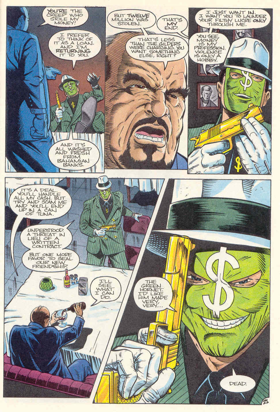 Read online The Green Hornet (1991) comic -  Issue #1 - 22