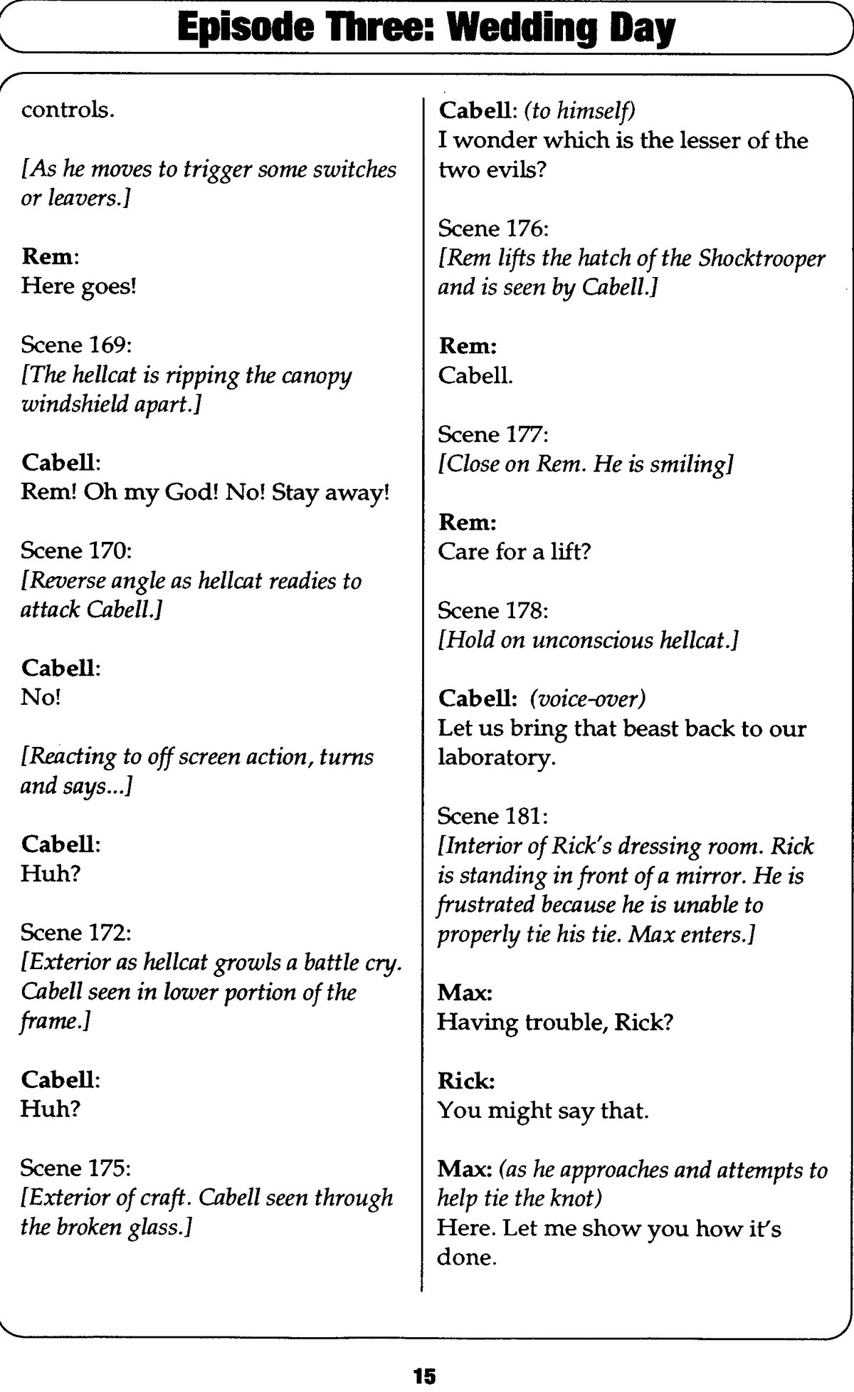 Read online Robotech II: The Sentinels comic -  Issue # _Script Book 1 - 65