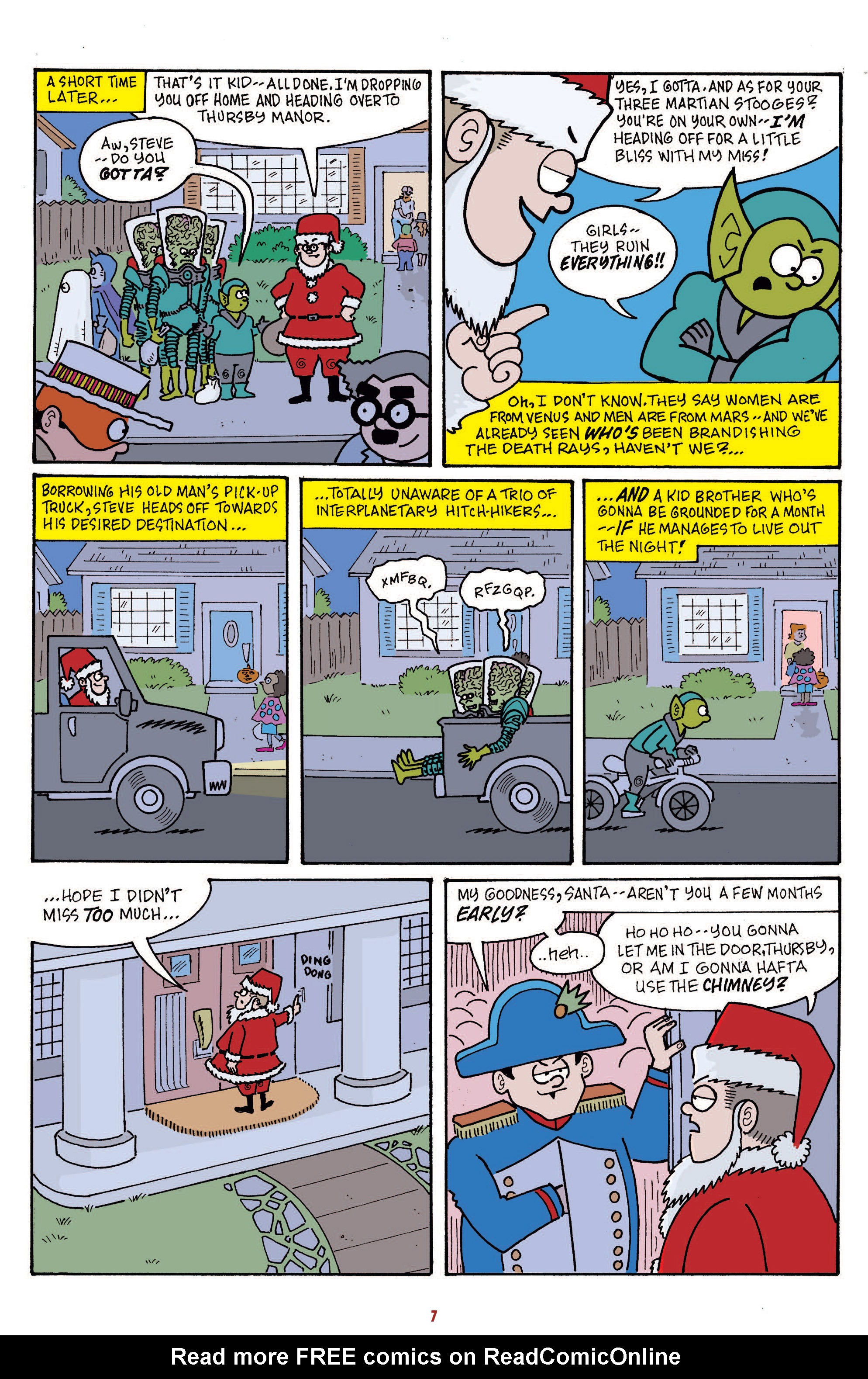 Read online Mars Attacks the Holidays comic -  Issue # Full - 10