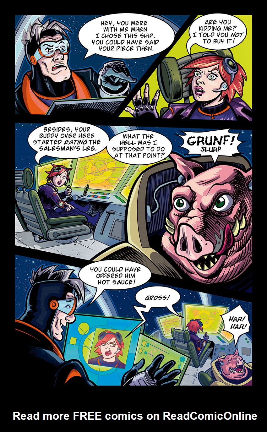 Read online Space Junkies comic -  Issue #1 - 5