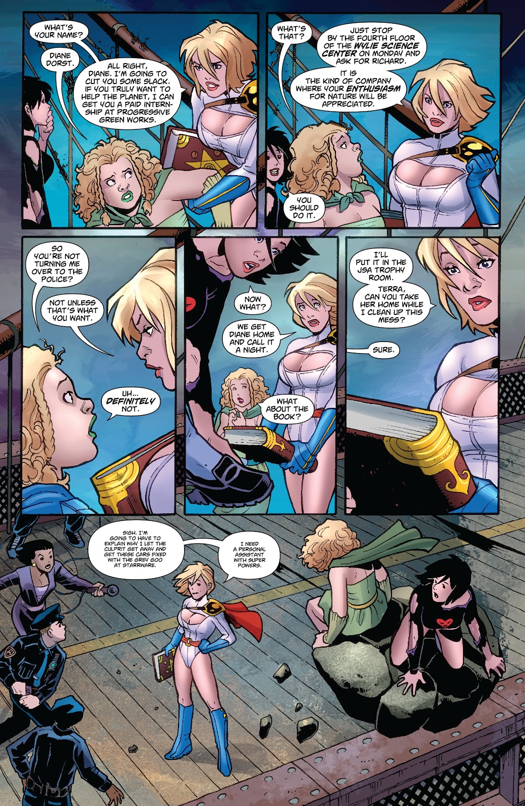 Power Girl (2009) issue 4 - Page 18