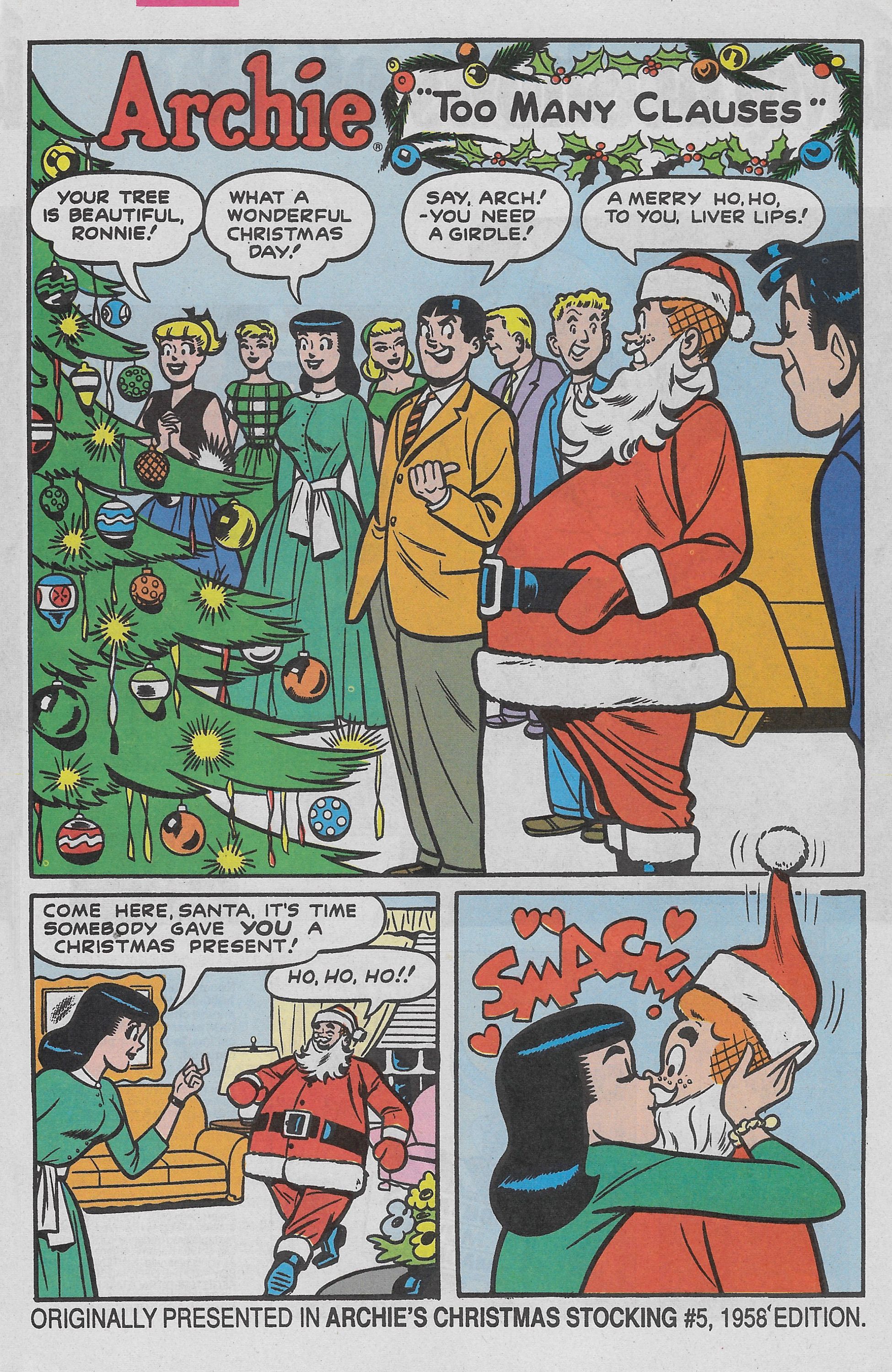Read online Archie's Christmas Stocking comic -  Issue #1 - 24