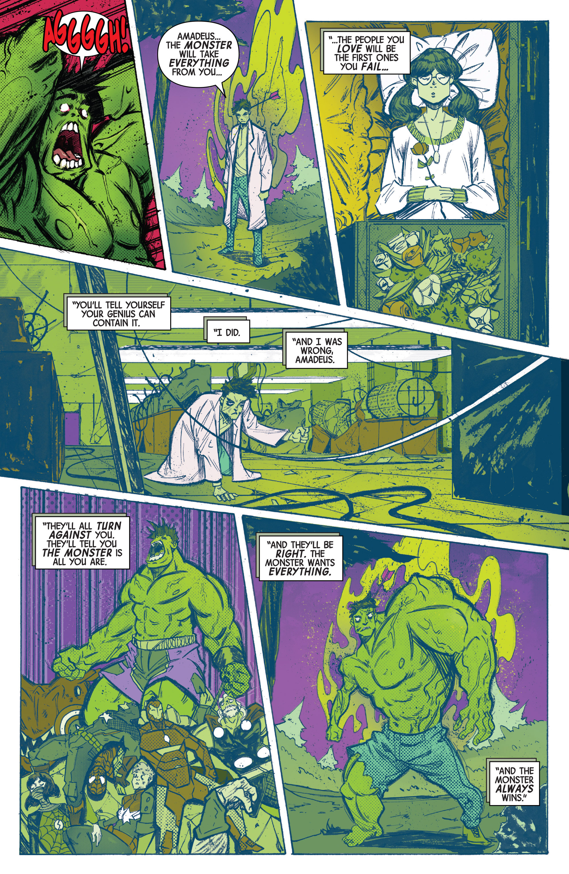 Read online Totally Awesome Hulk comic -  Issue #1.MU - 17