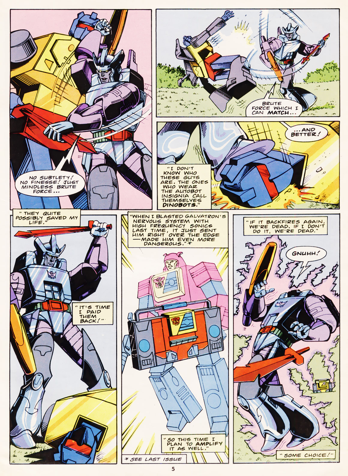 Read online The Transformers (UK) comic -  Issue #102 - 5
