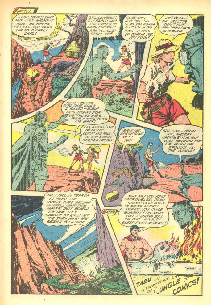 Read online Jungle Comics comic -  Issue #104 - 41