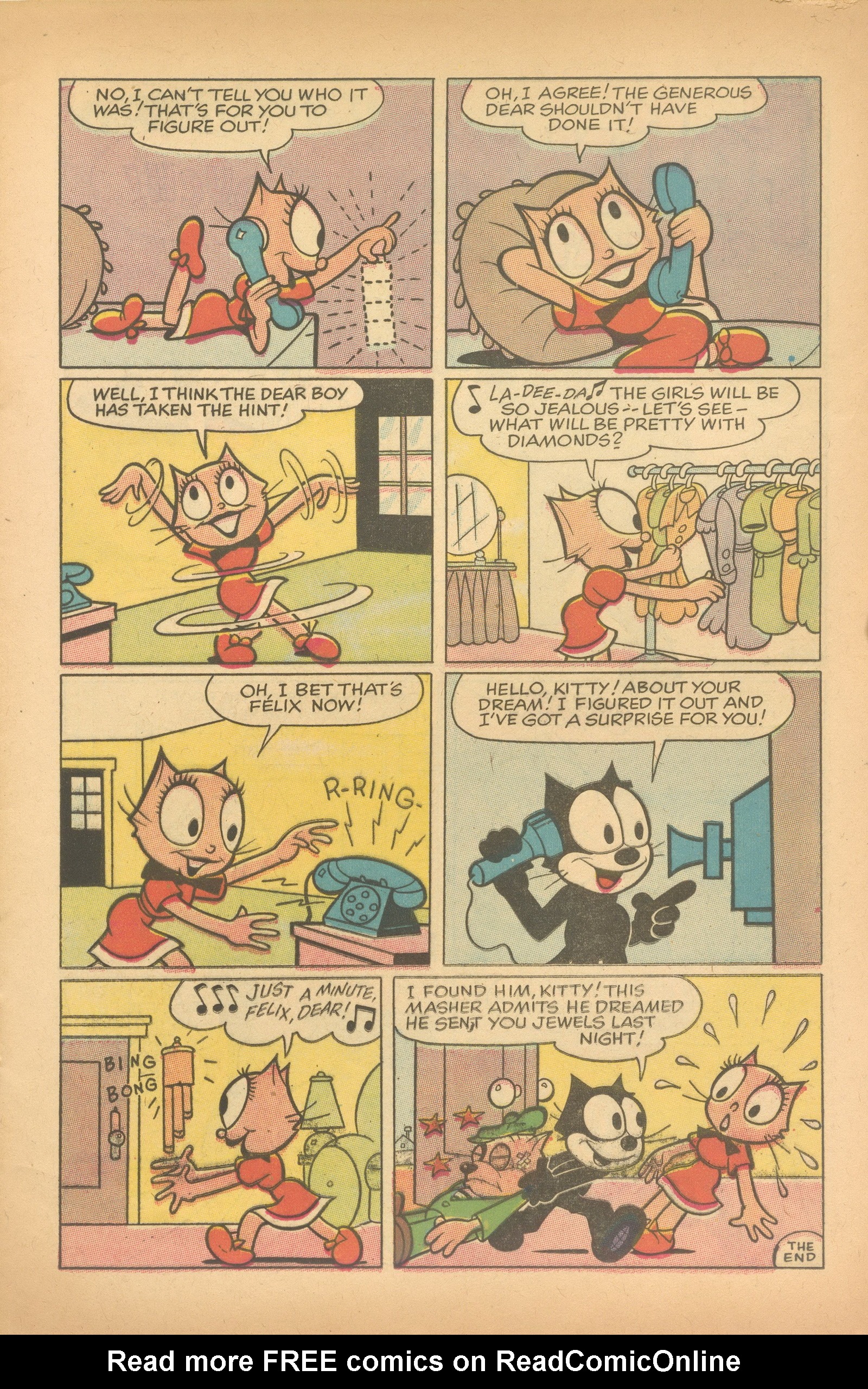 Read online Felix the Cat (1955) comic -  Issue #79 - 11