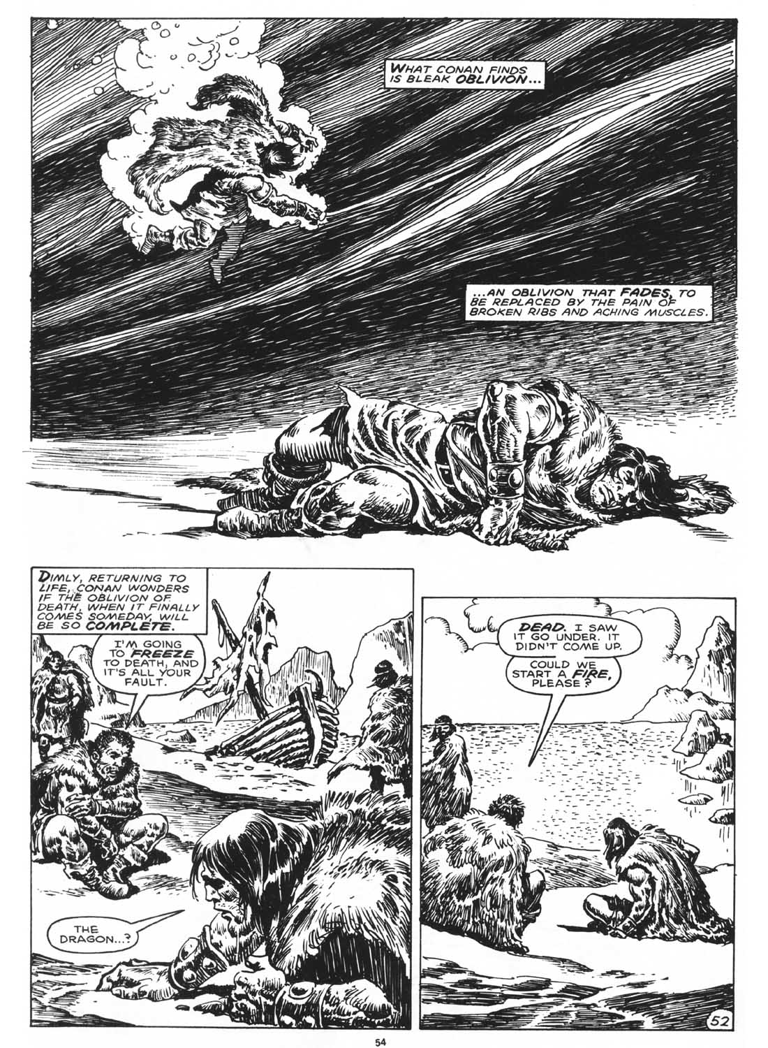 Read online The Savage Sword Of Conan comic -  Issue #168 - 54