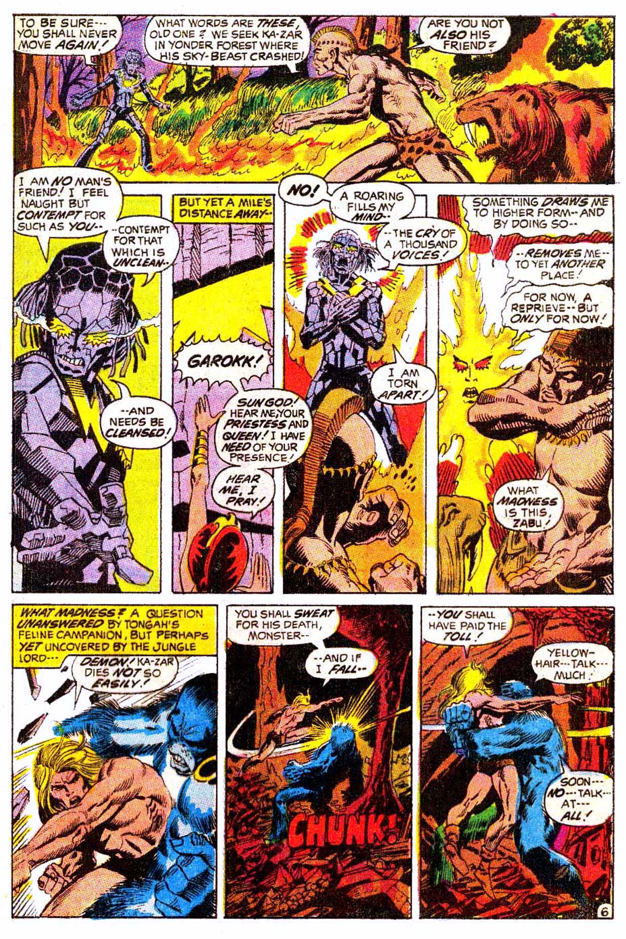 Read online Astonishing Tales (1970) comic -  Issue #5 - 17